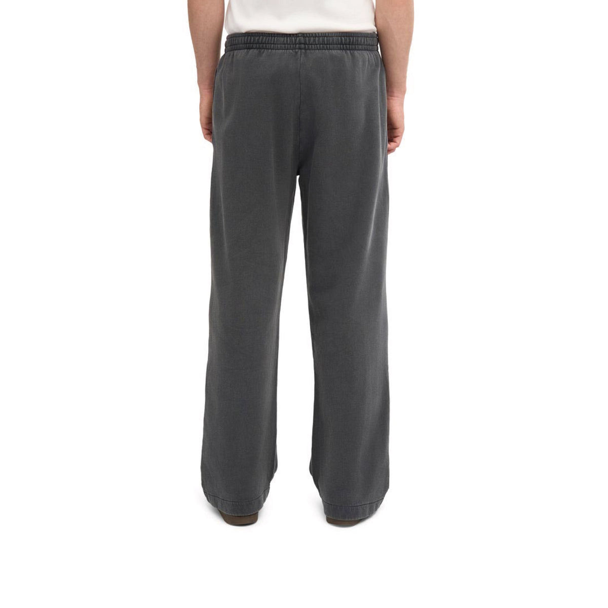 Organic Straight Leg Sweatpants Faded Black