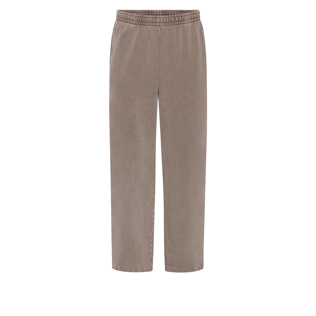 Organic Straight Leg Sweatpants Faded Khaki