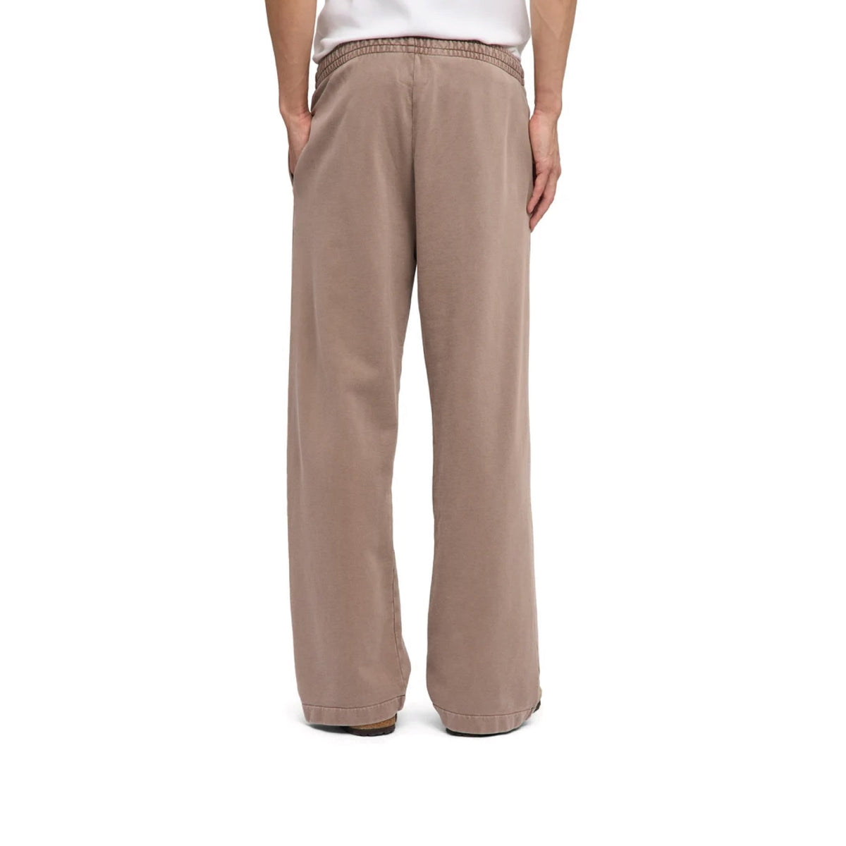 Organic Straight Leg Sweatpants Faded Khaki