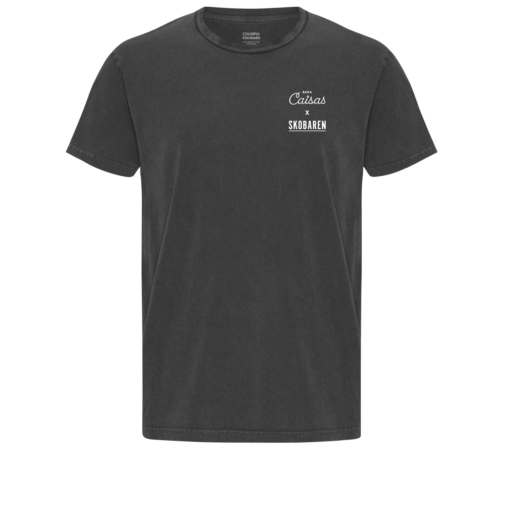 Tee Faded Black Caisas x SKOBAREN