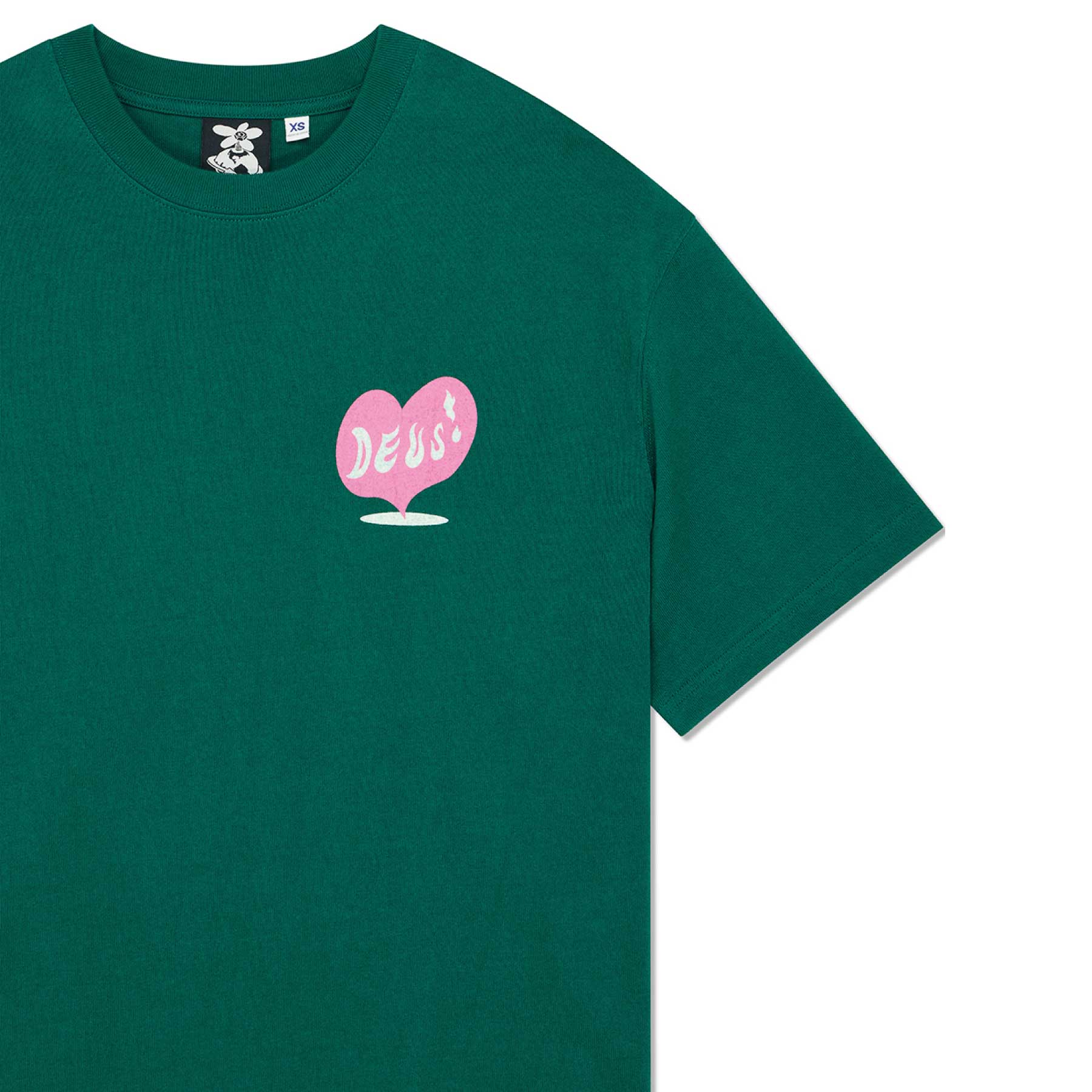 Deep Cut Tee Verdant Green