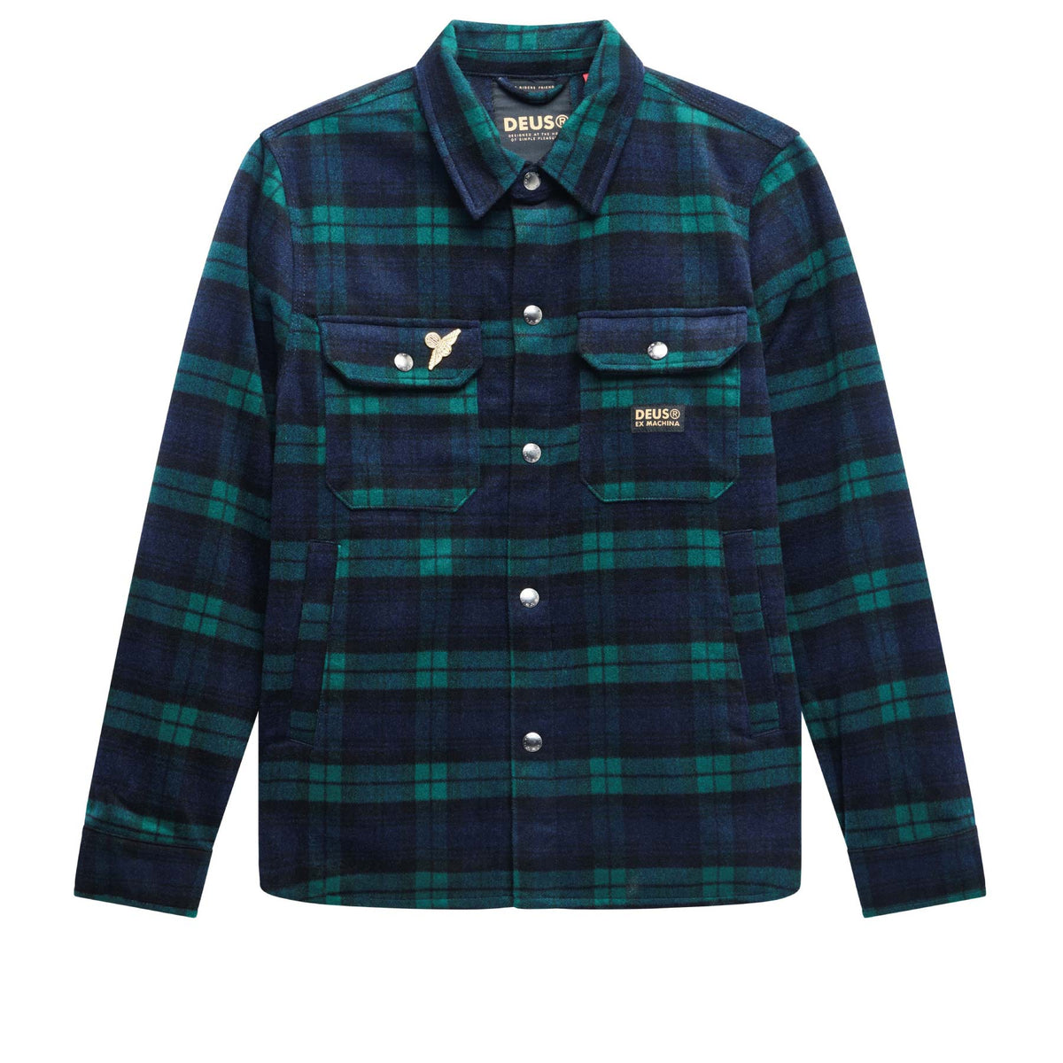 Maxwell Check Shirt Green Check