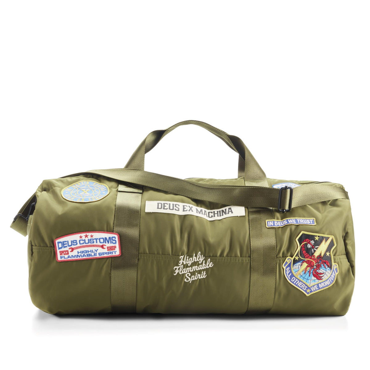 Monty Duffle Bag Olive Green