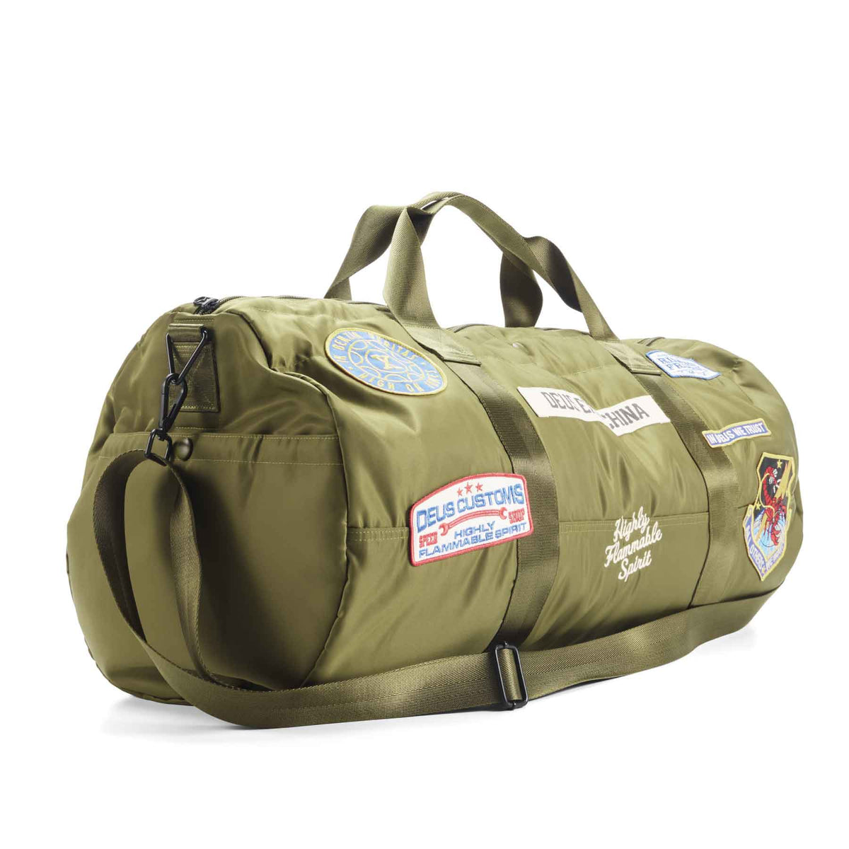 Monty Duffle Bag Olive Green