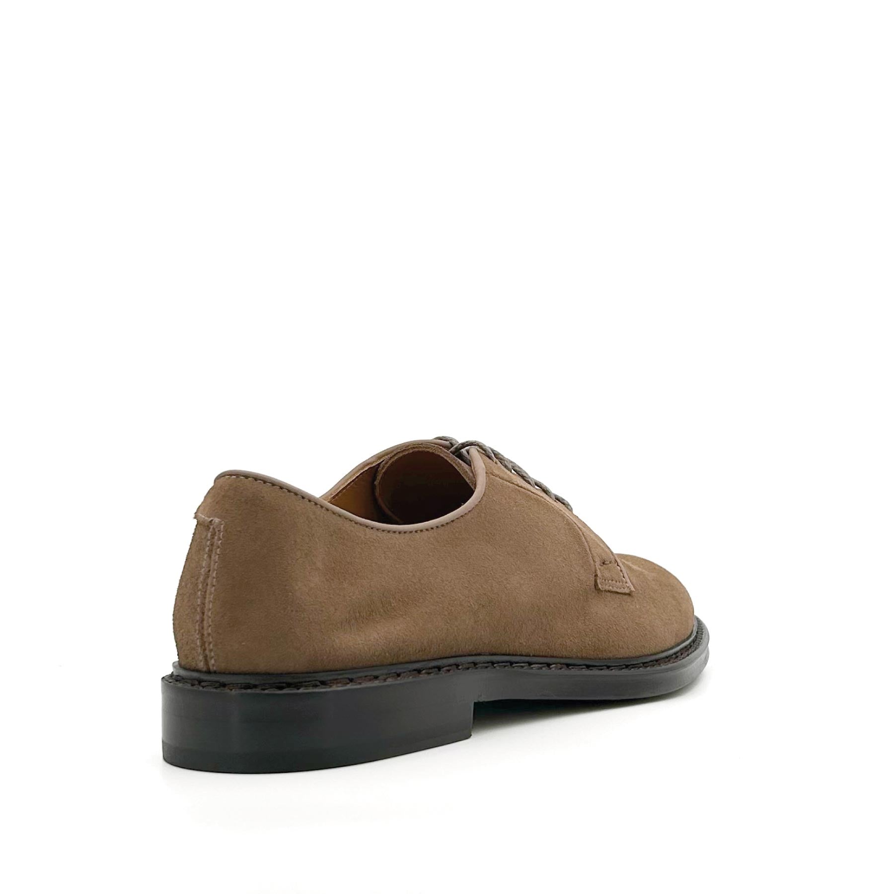 Derby Visone Palude Suede Lace-Ups