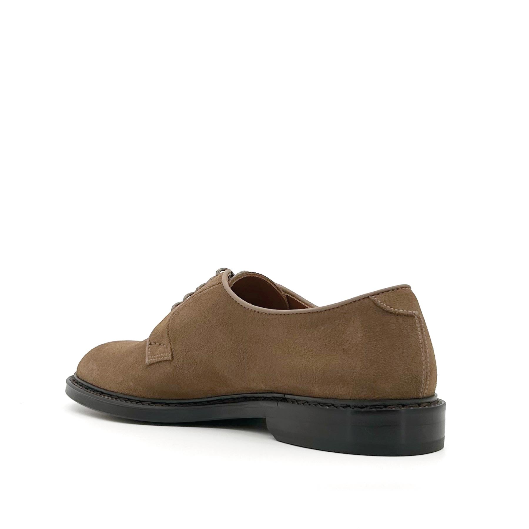 Derby Visone Palude Suede Lace-Ups