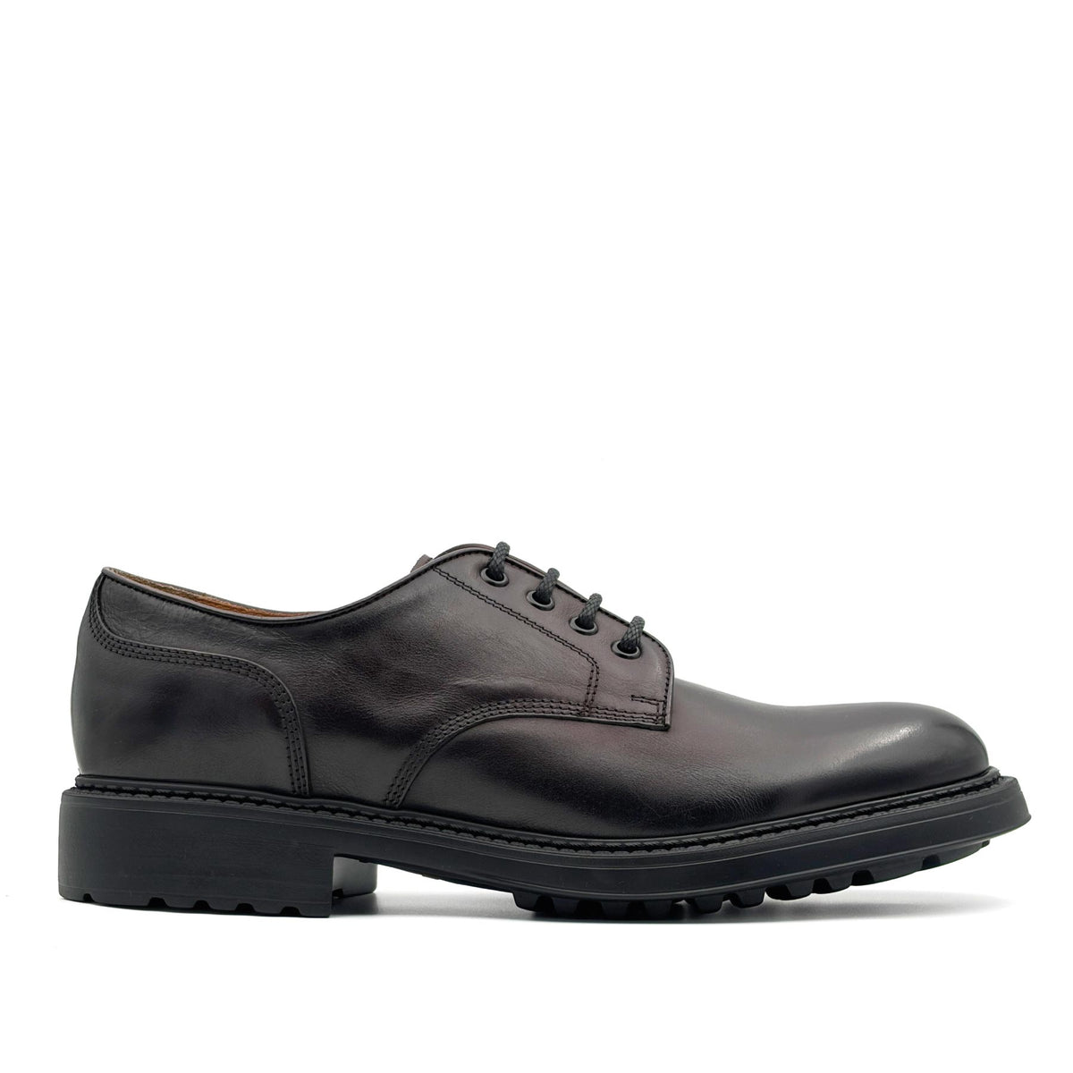 Leather Derby Burgundy
