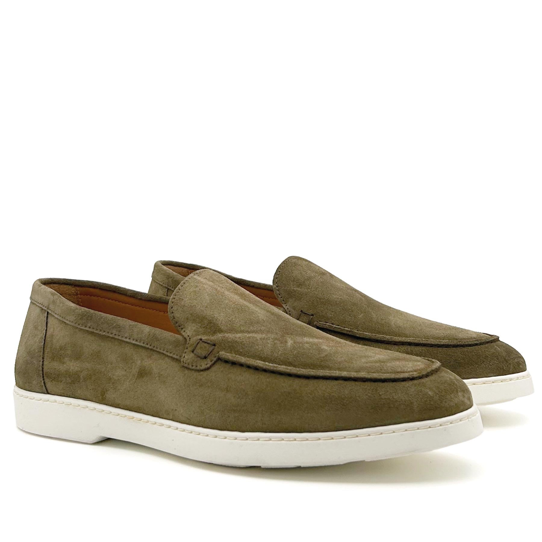 Loafer Olive Suede
