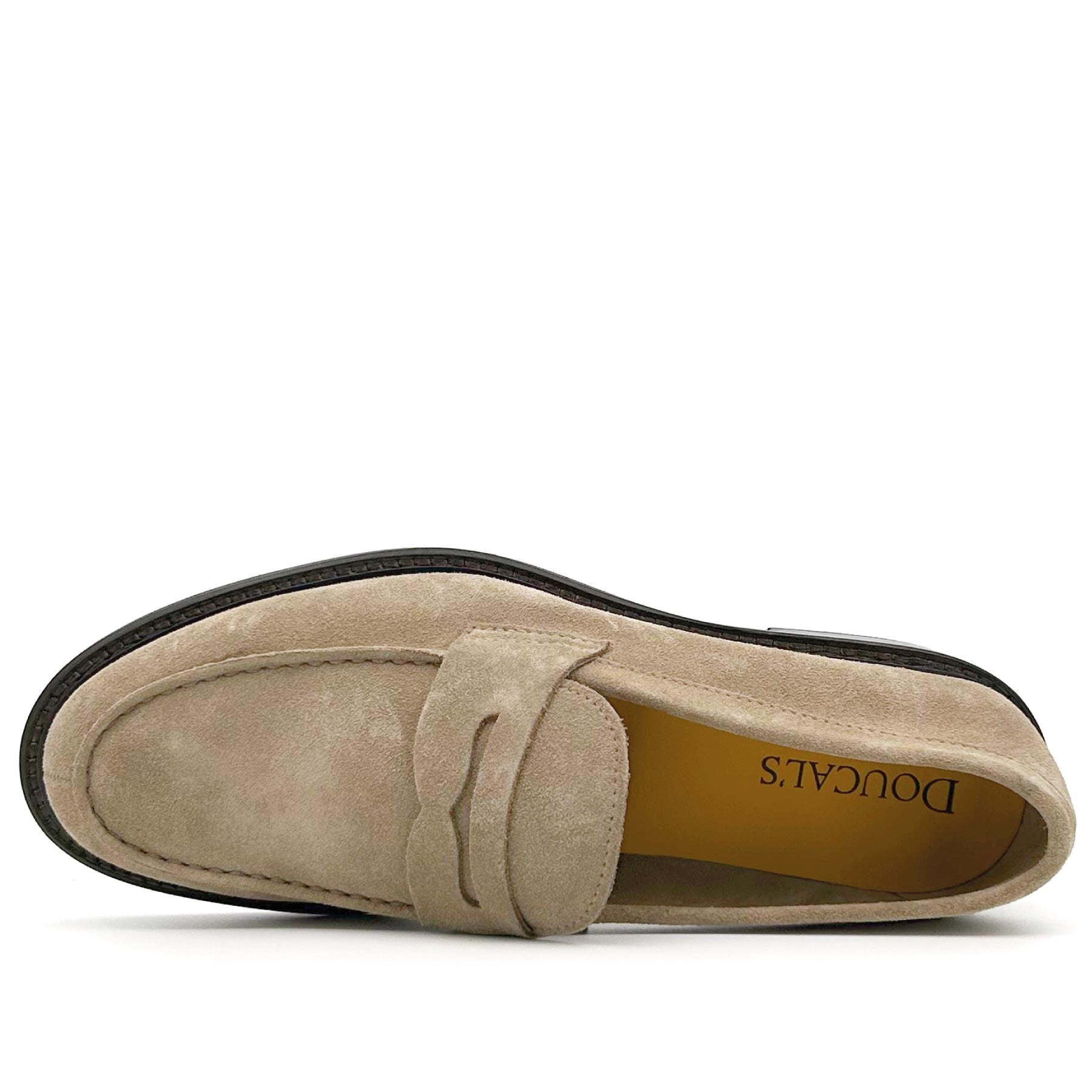Penny Loafer Suede Sabbia