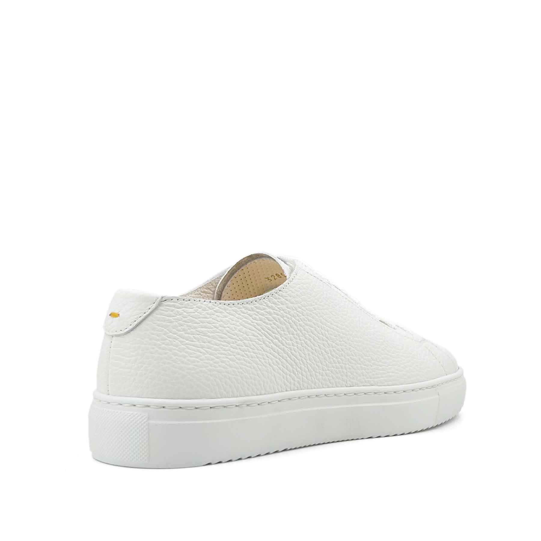 Sneaker Bianco White Leather