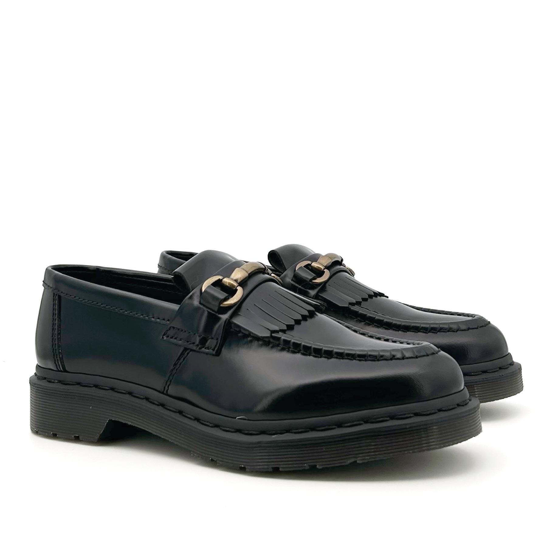 Adrian Snaffle Black Polished Smooth