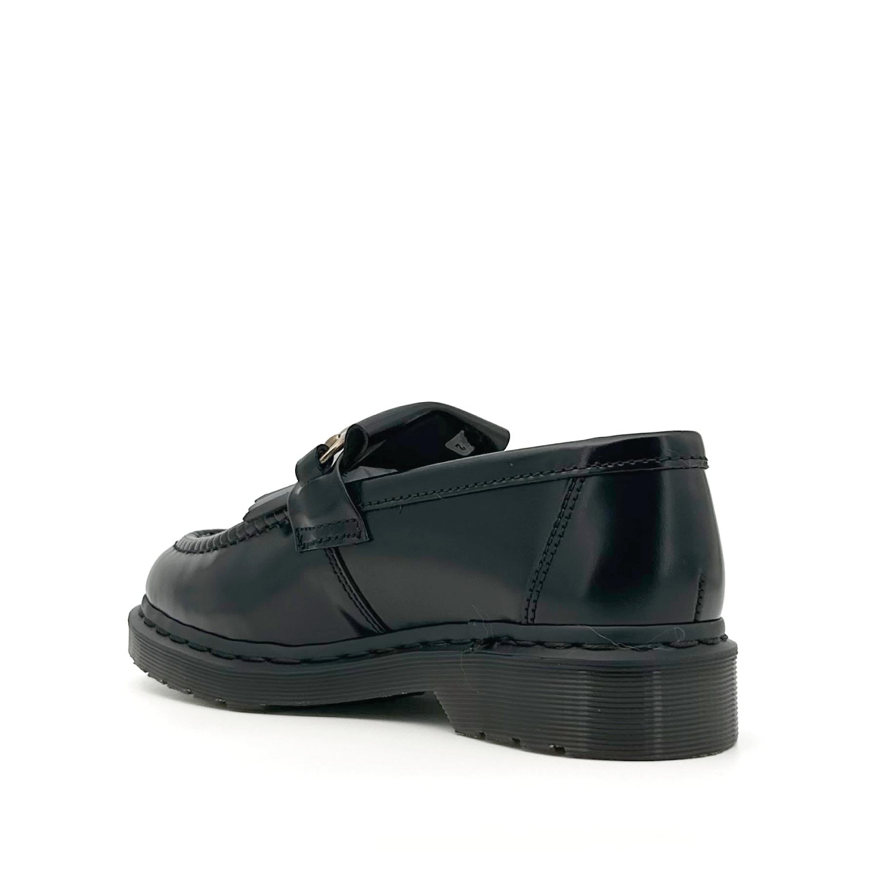 Adrian Snaffle Black Polished Smooth