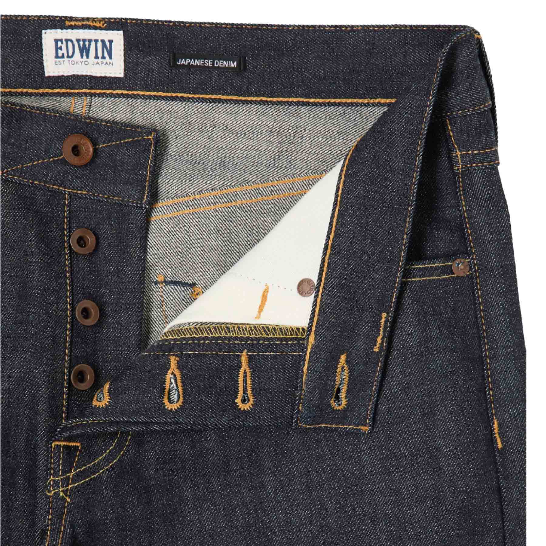 ED-47 Regular Straight Blue Unwashed 14oz