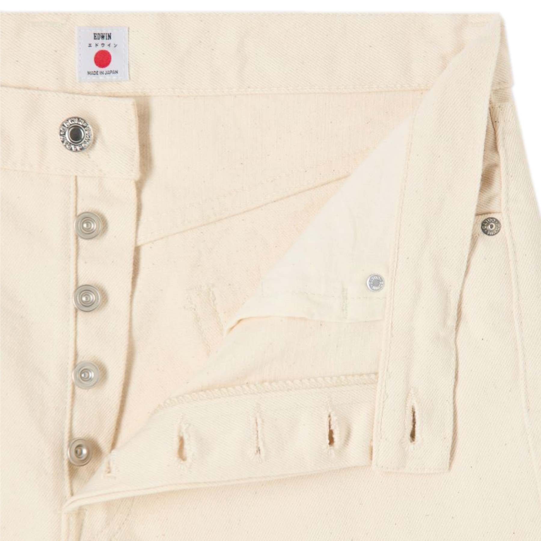 Kurabo Regular Straight Natural Rinsed 14oz