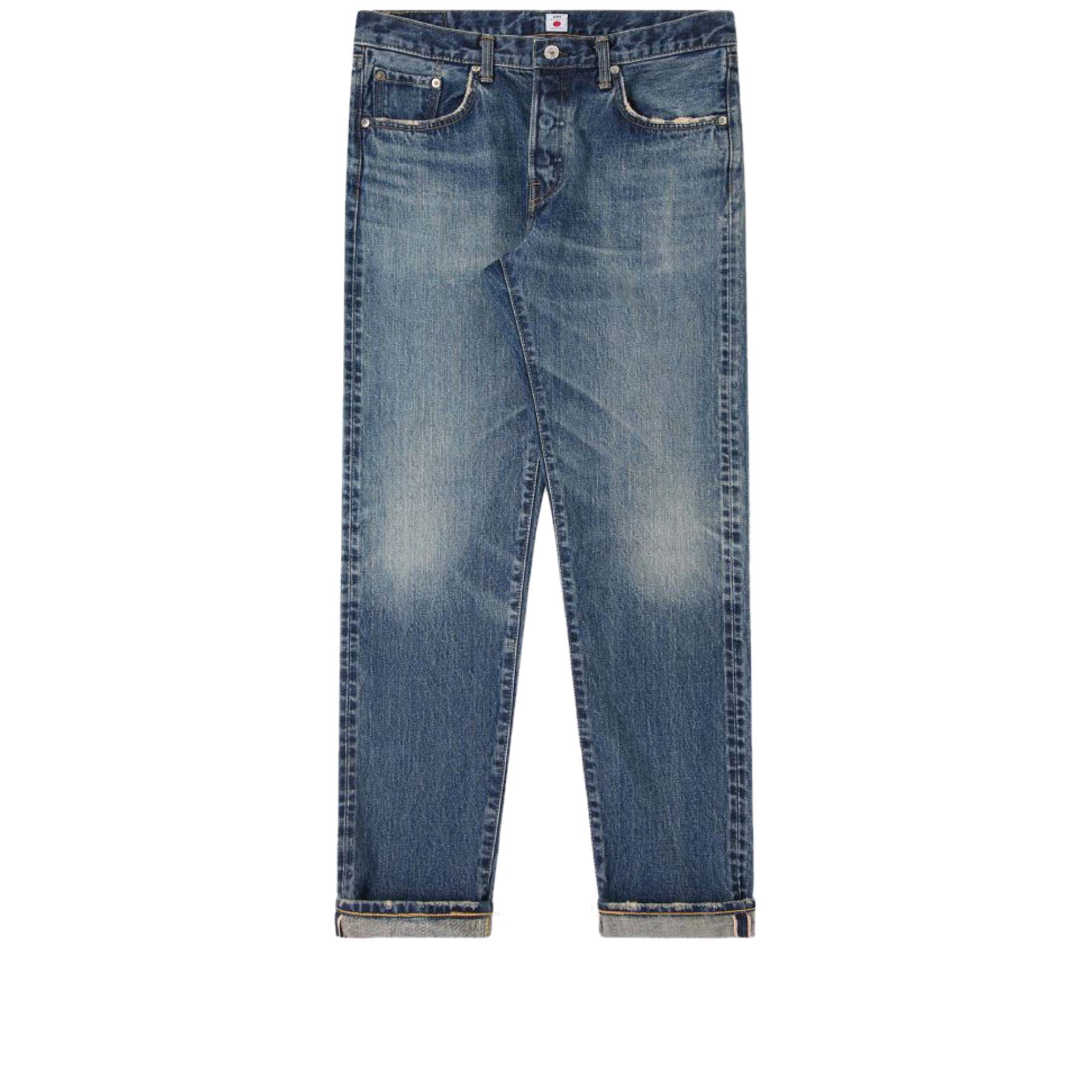 Kurabo Regular Tapered Blue Mid Dark Used 14oz