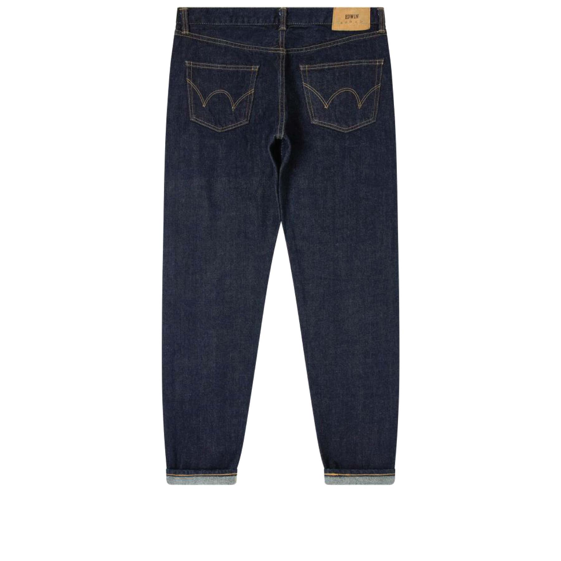 Kurabo Regular Tapered Blue Rinsed Red Selvage 14oz