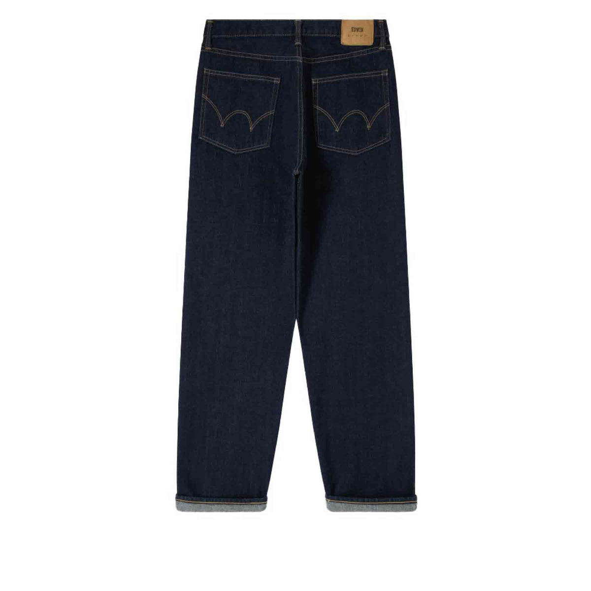 Loose Fit Blue Rinsed