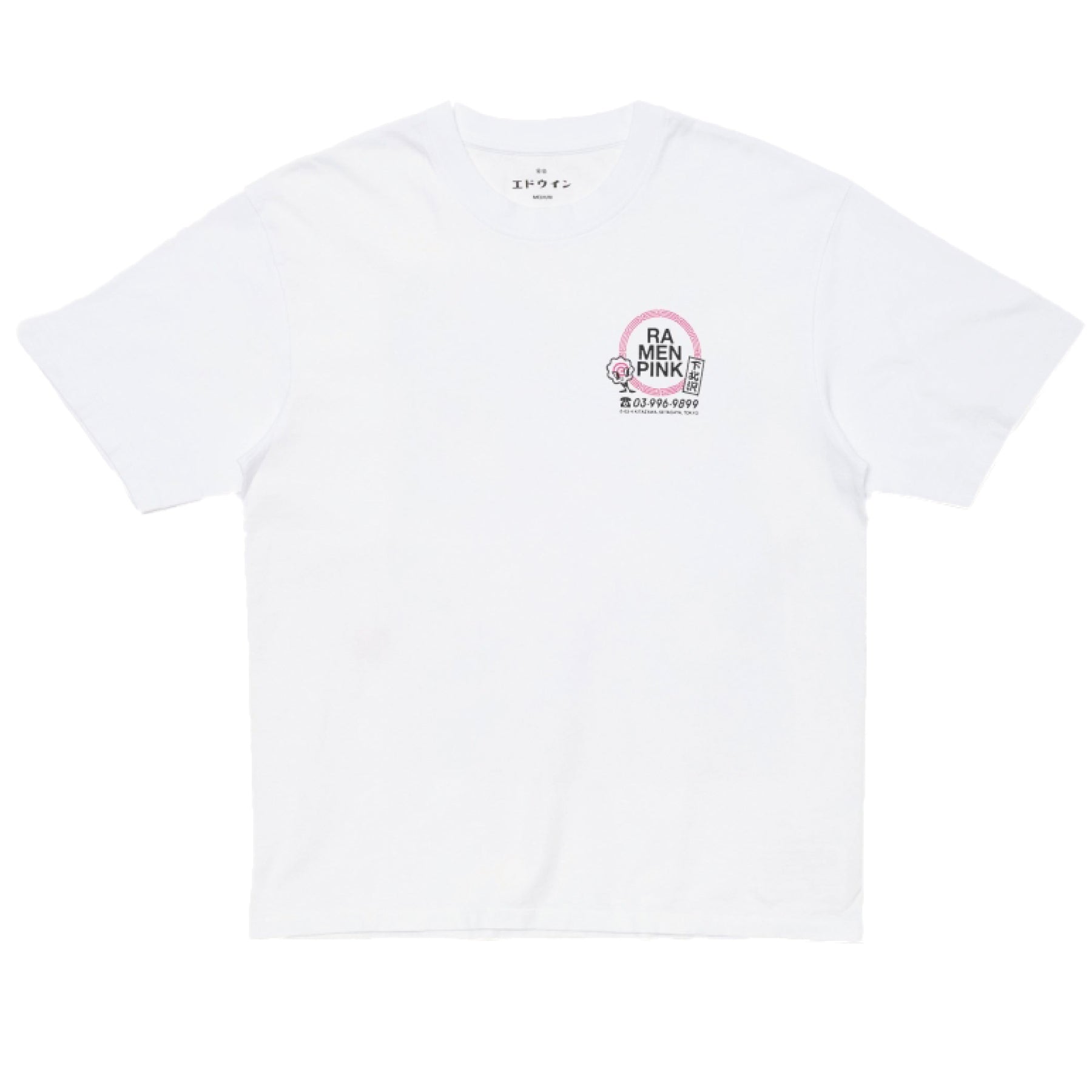 Ramen Pink T-Shirt White