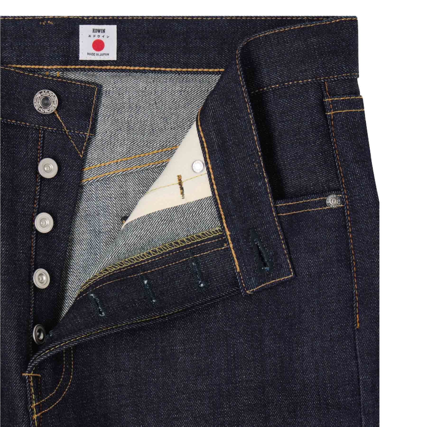 Regular Straight Blue Unwashed 14oz