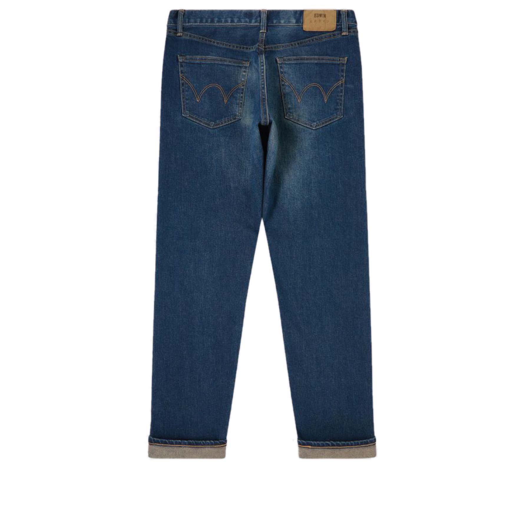 Regular Tapered Kaihara Blue Mid Dark Used 12.5oz