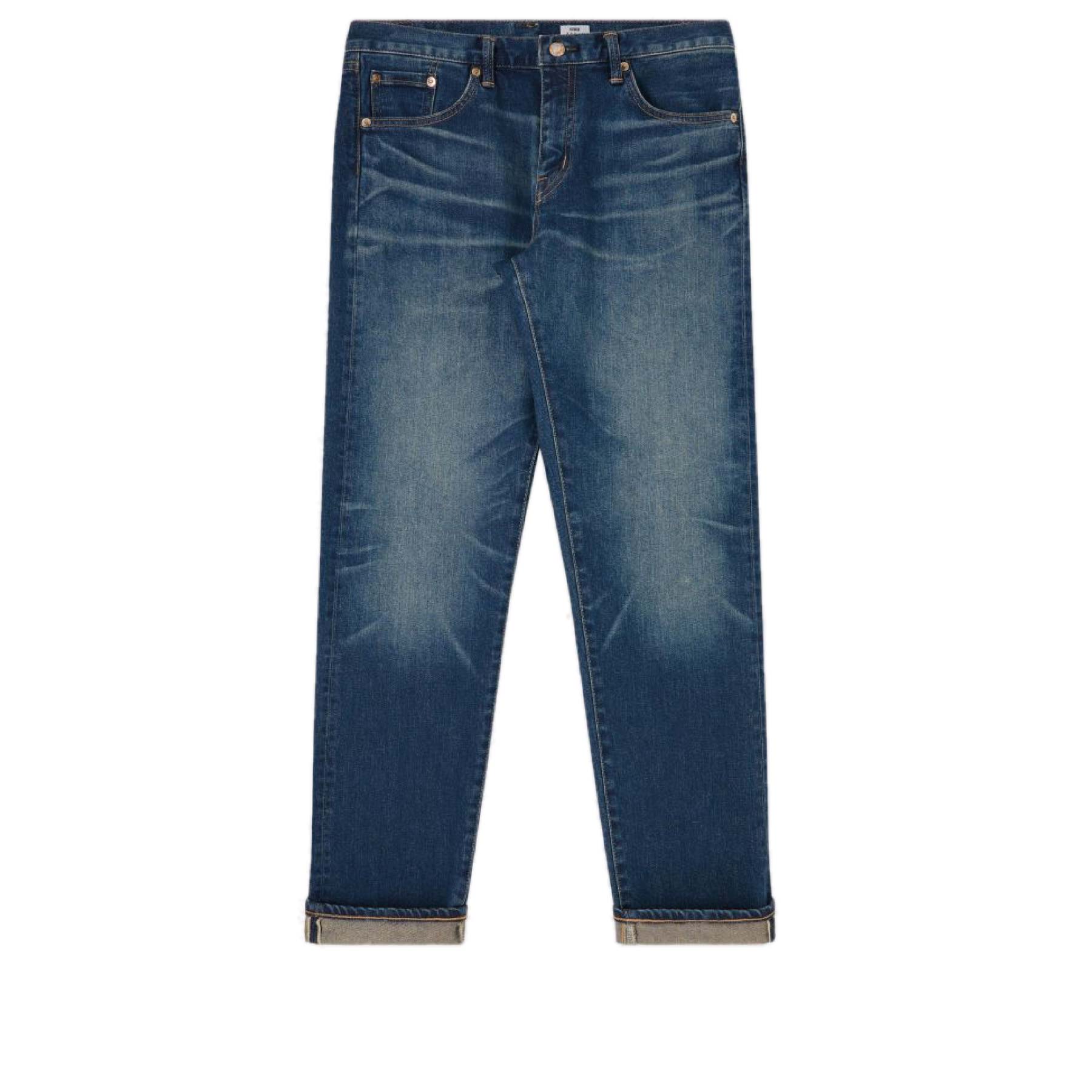 Regular Tapered Kaihara Blue Mid Dark Used 12.5oz