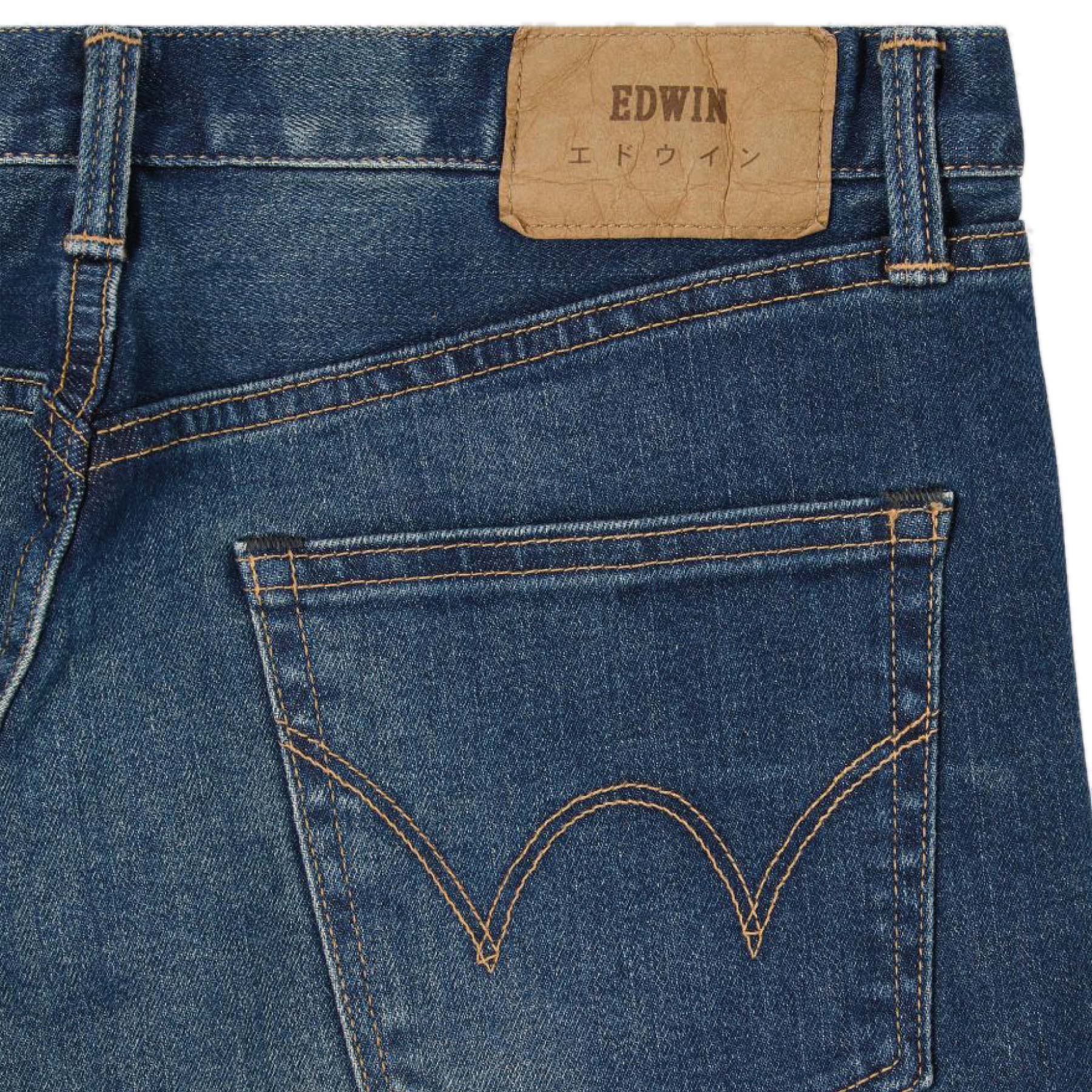 Regular Tapered Kaihara Blue Mid Dark Used 12.5oz