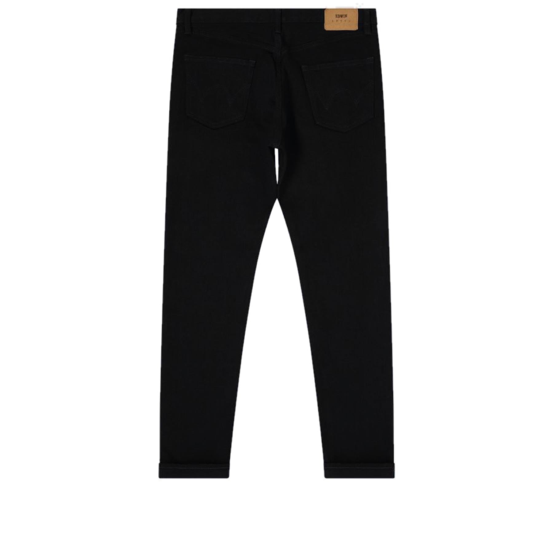 Slim Tapered Kaihara Rinsed Black 12.5oz