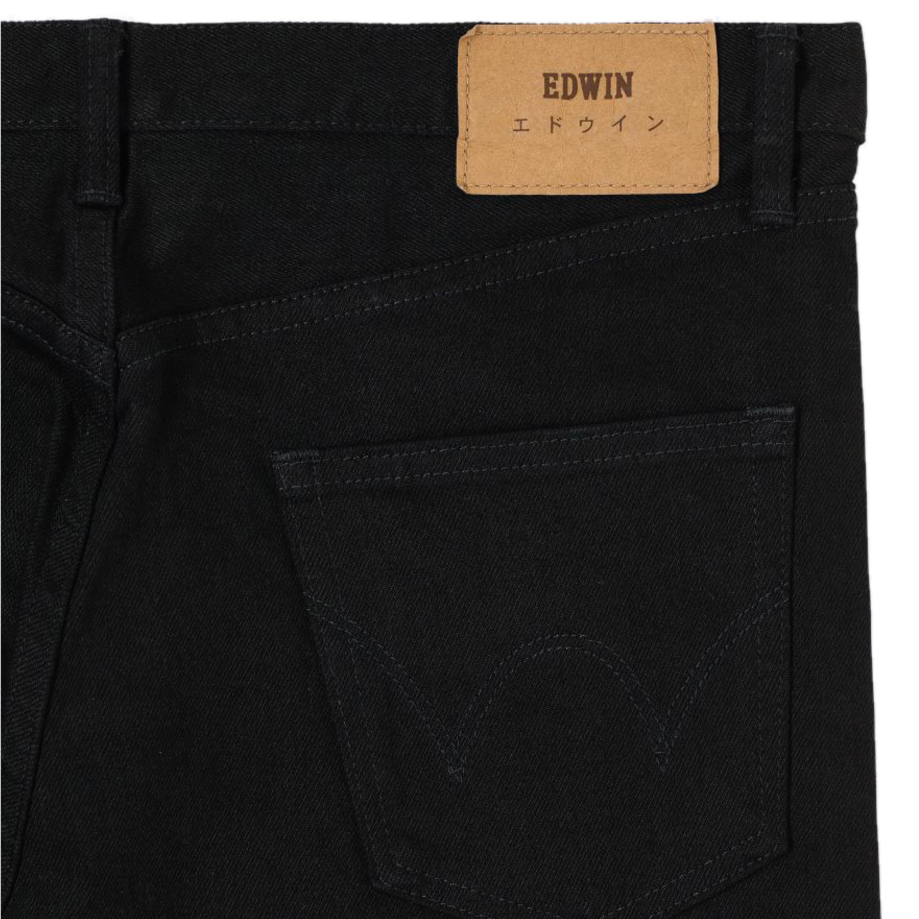 Slim Tapered Kaihara Rinsed Black 12.5oz