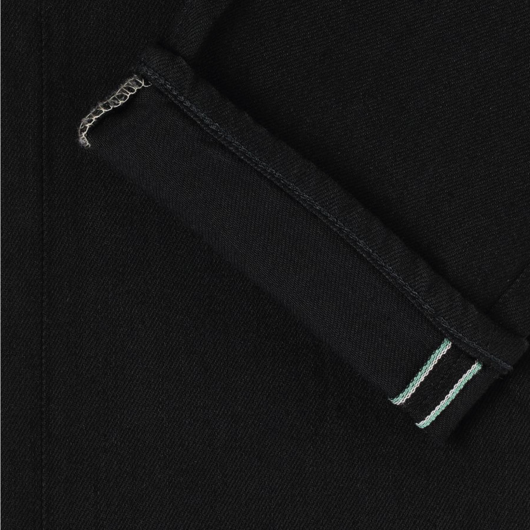 Slim Tapered Kaihara Rinsed Black 12.5oz