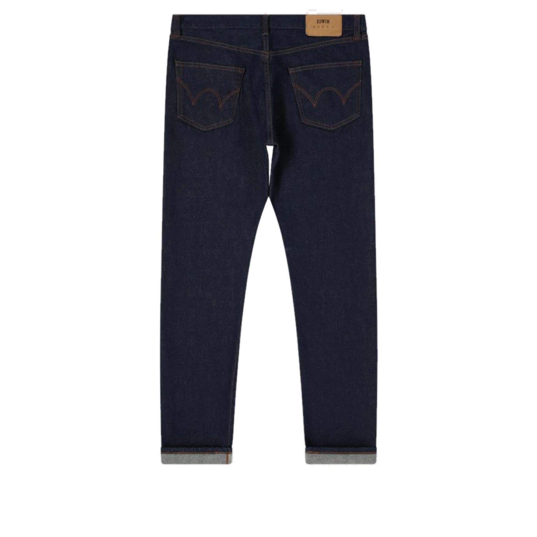 Slim Tapered Kaihara Rinsed Blue 12.5oz