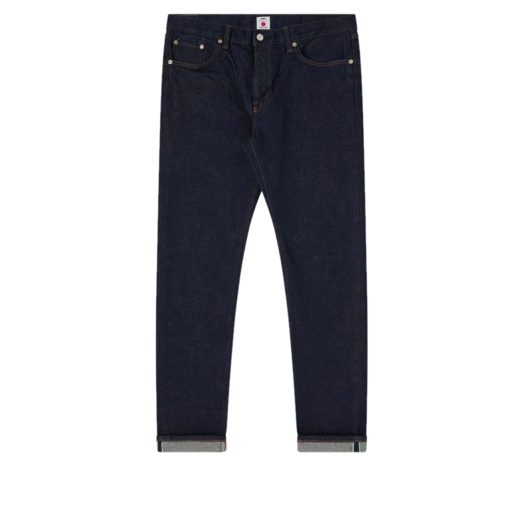 Slim Tapered Kaihara Rinsed Blue 12.5oz