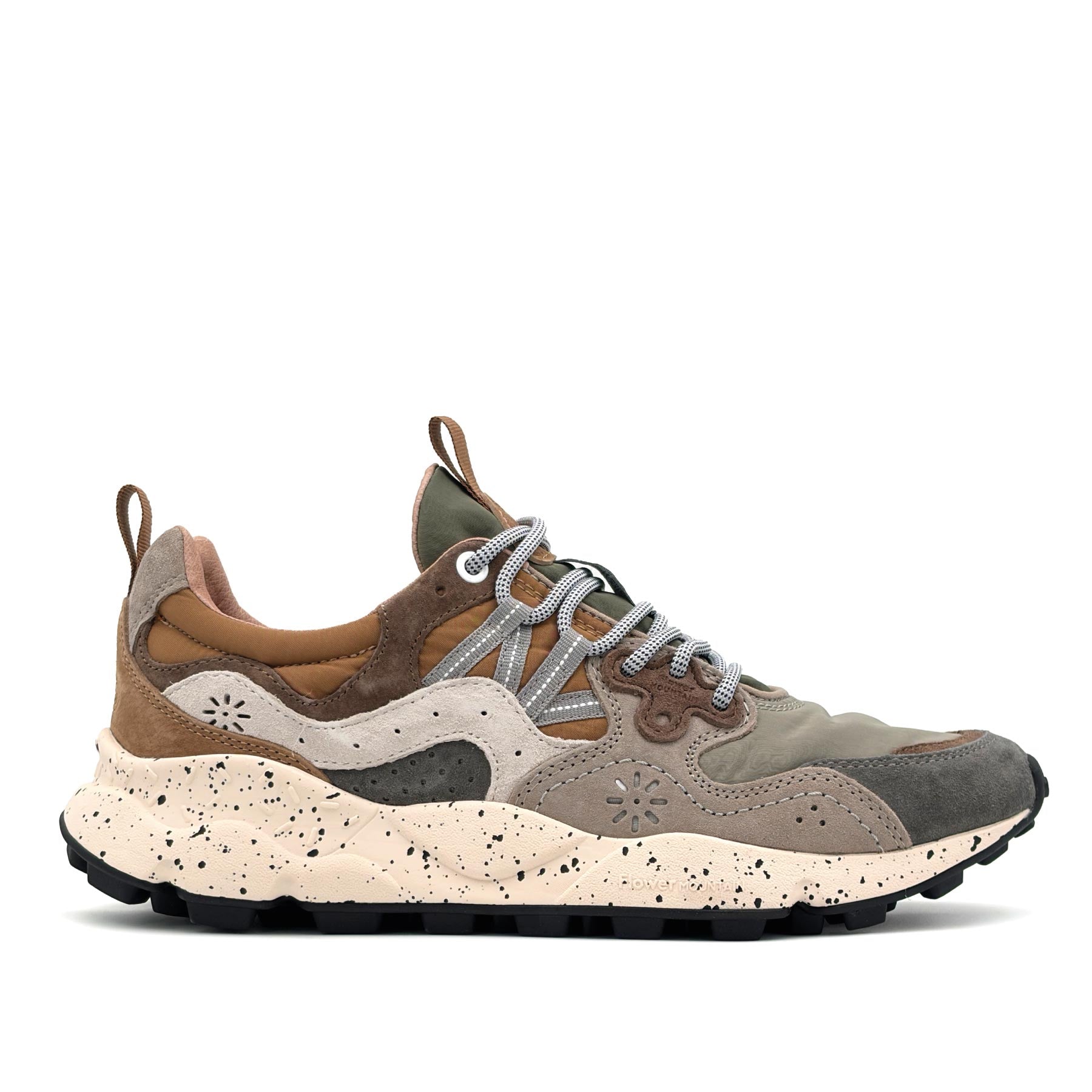 Yamano 3 Man Suede Nylon Grey Onion
