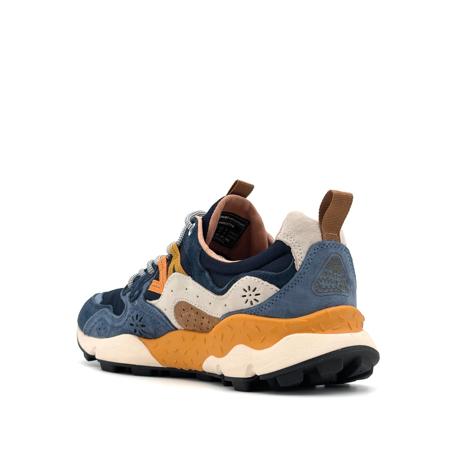 Yamano 3 Man Suede Nylon Navy Light Navy