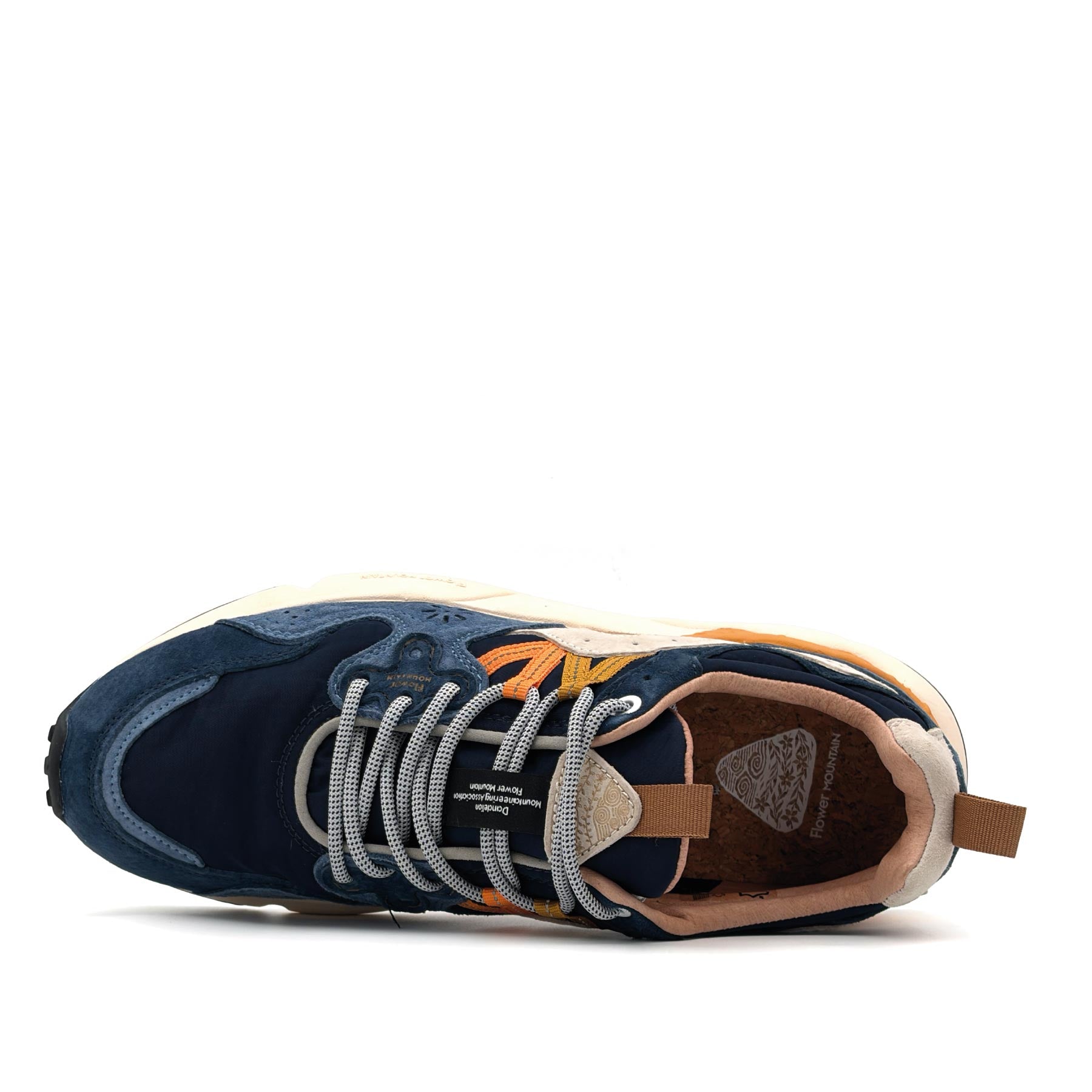 Yamano 3 Man Suede Nylon Navy Light Navy