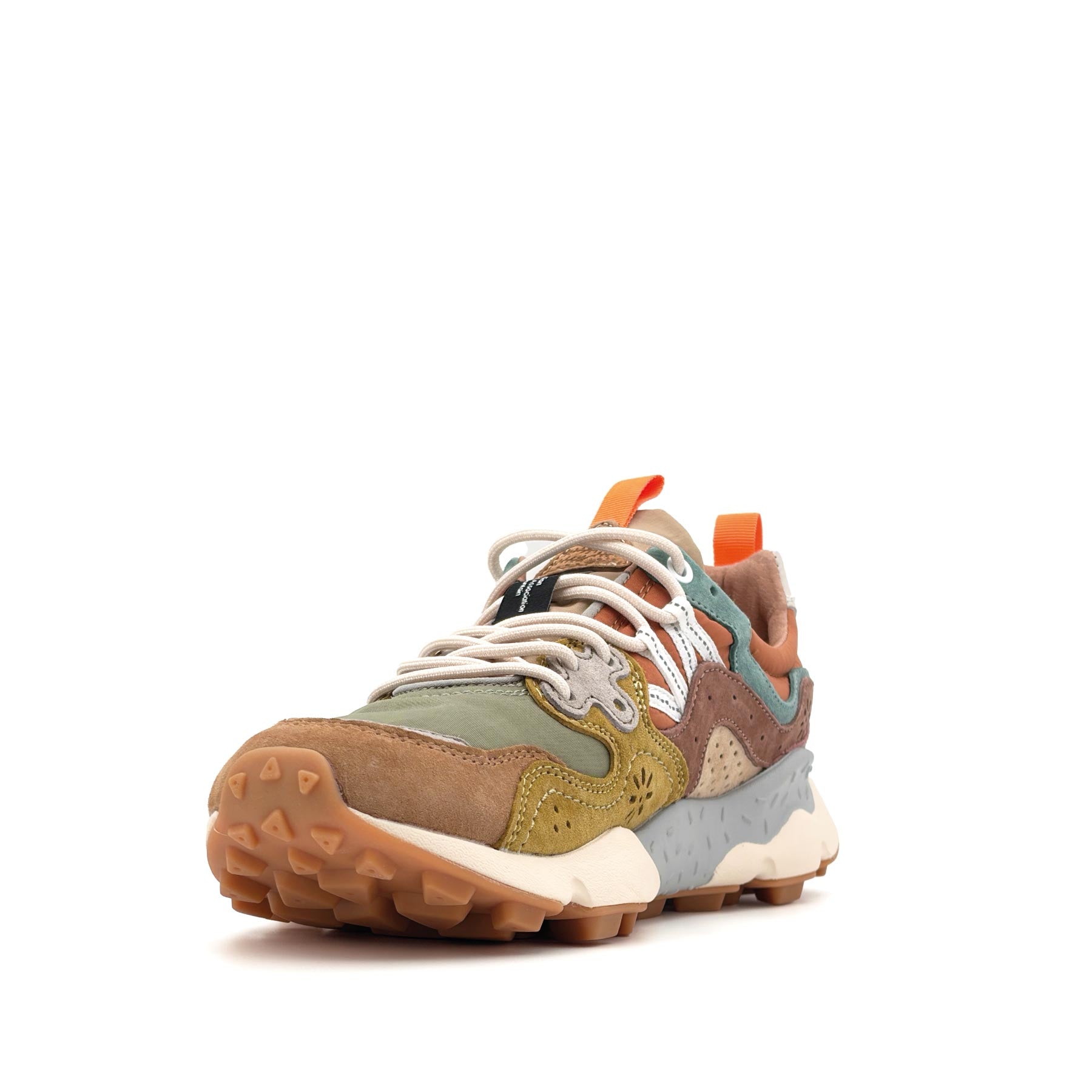 Yamano 3 Uni Suede Nylon Light Brown Taupe Ocher