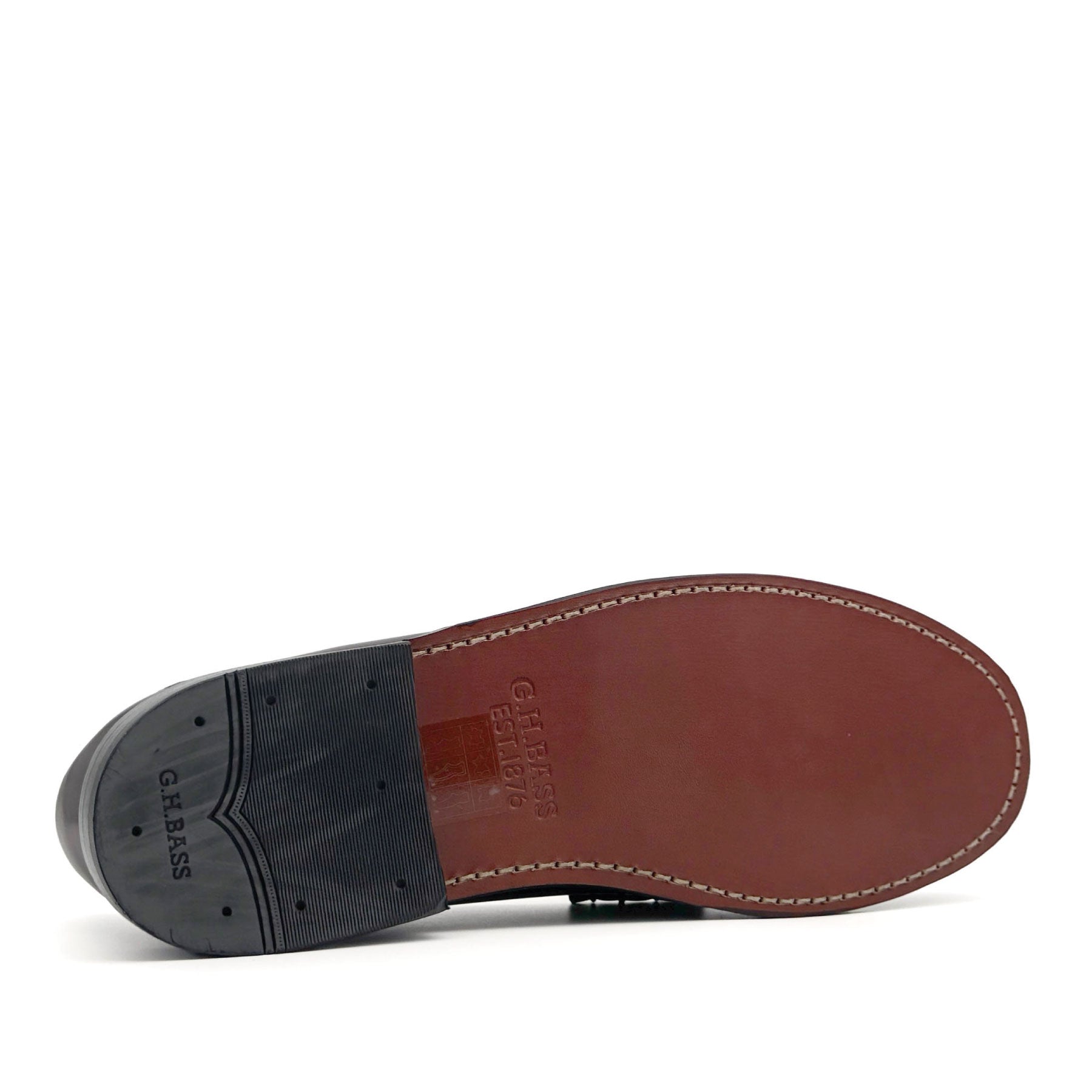 Weejun Heritage Larson Moc Penny Loafers Wine