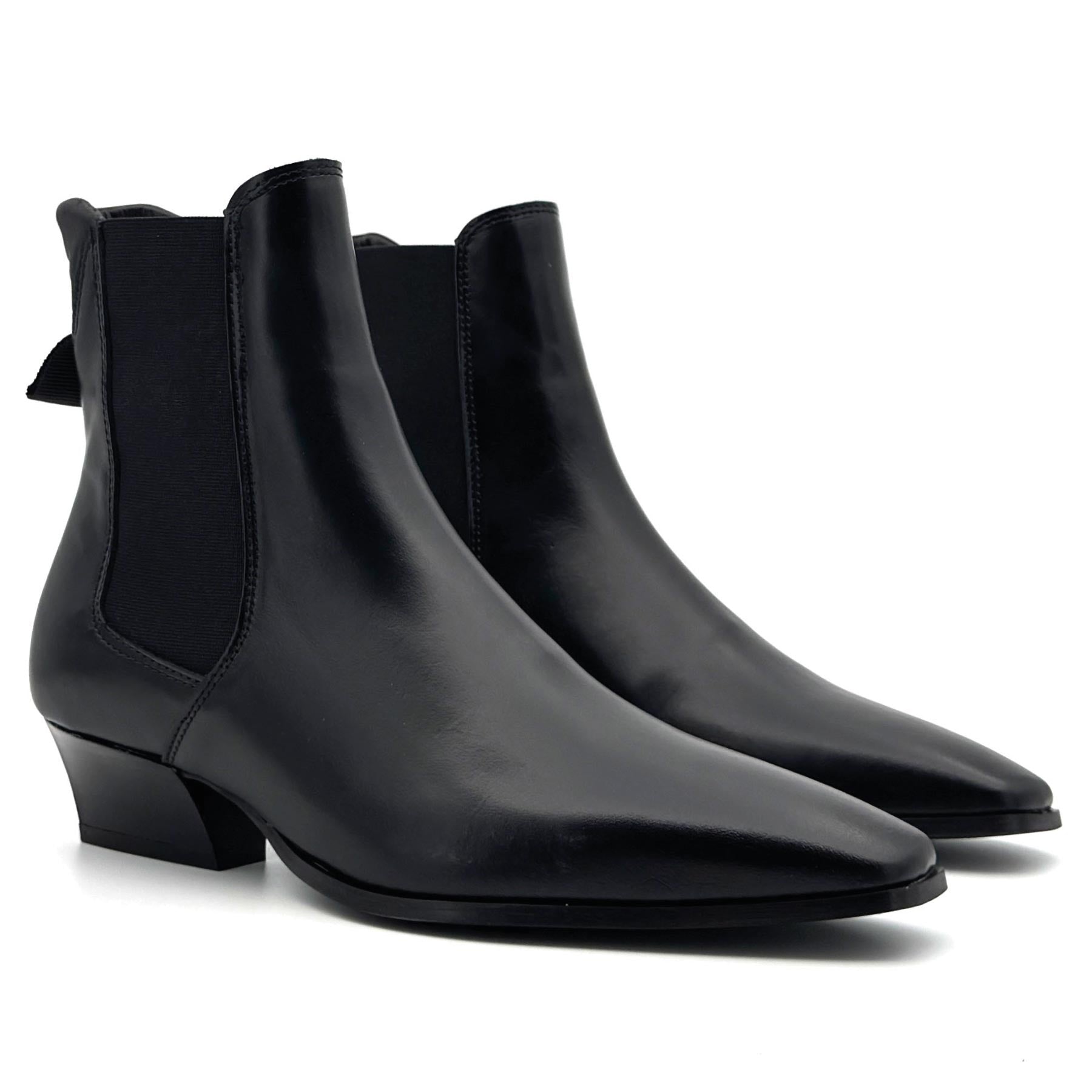 Bassotte Chelsea Boot Black Leather
