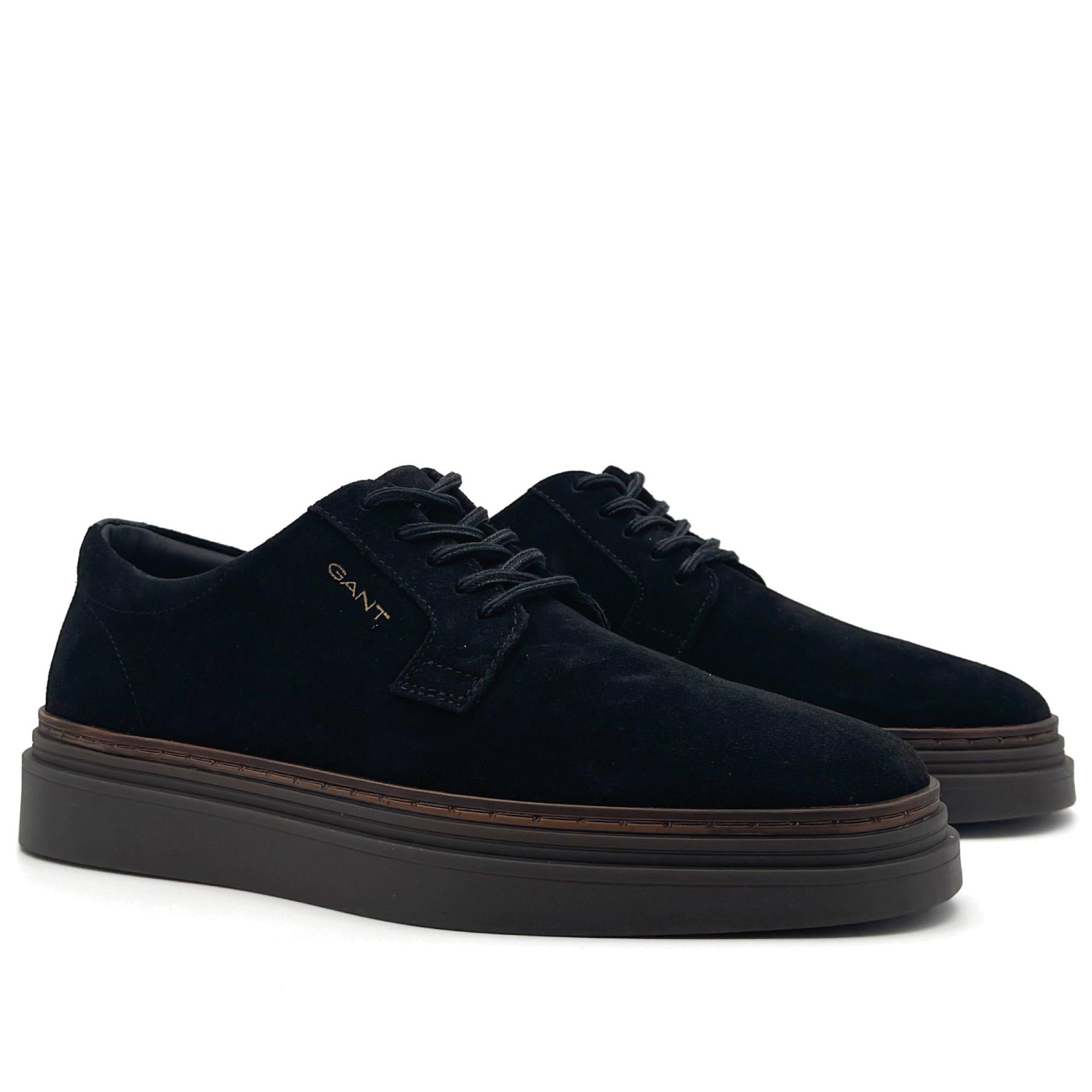 Kinzoon Low Black Suede