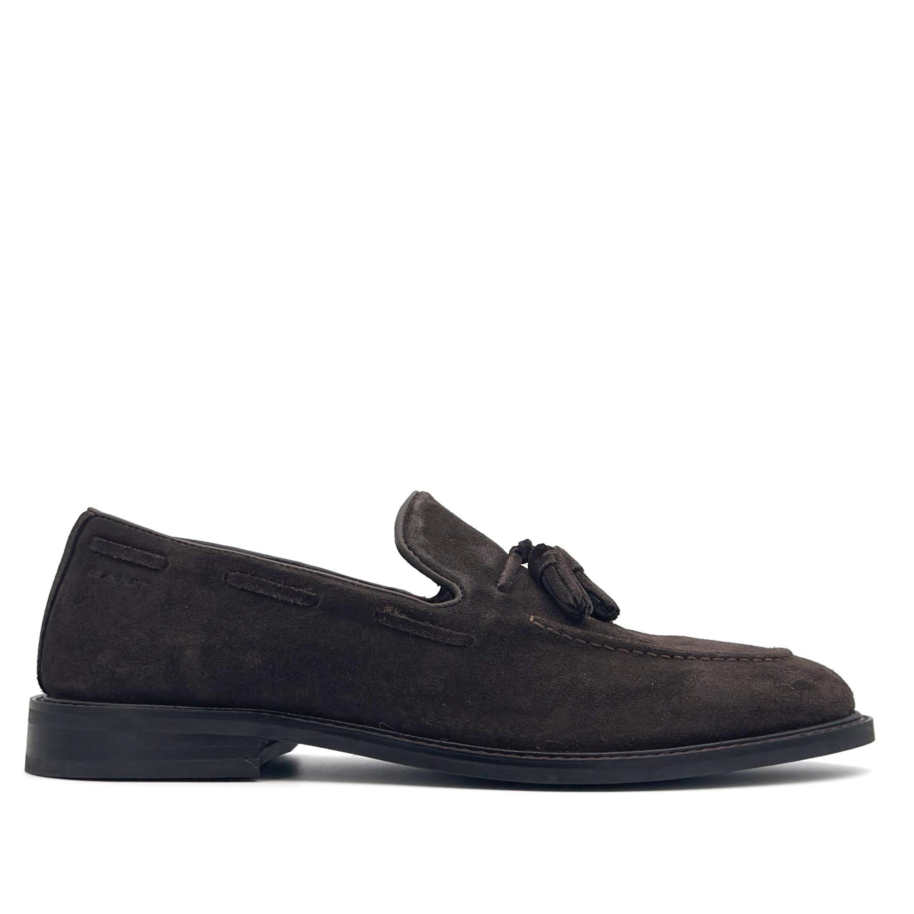 Lozham Loafer Dark Brown Suede Tassle