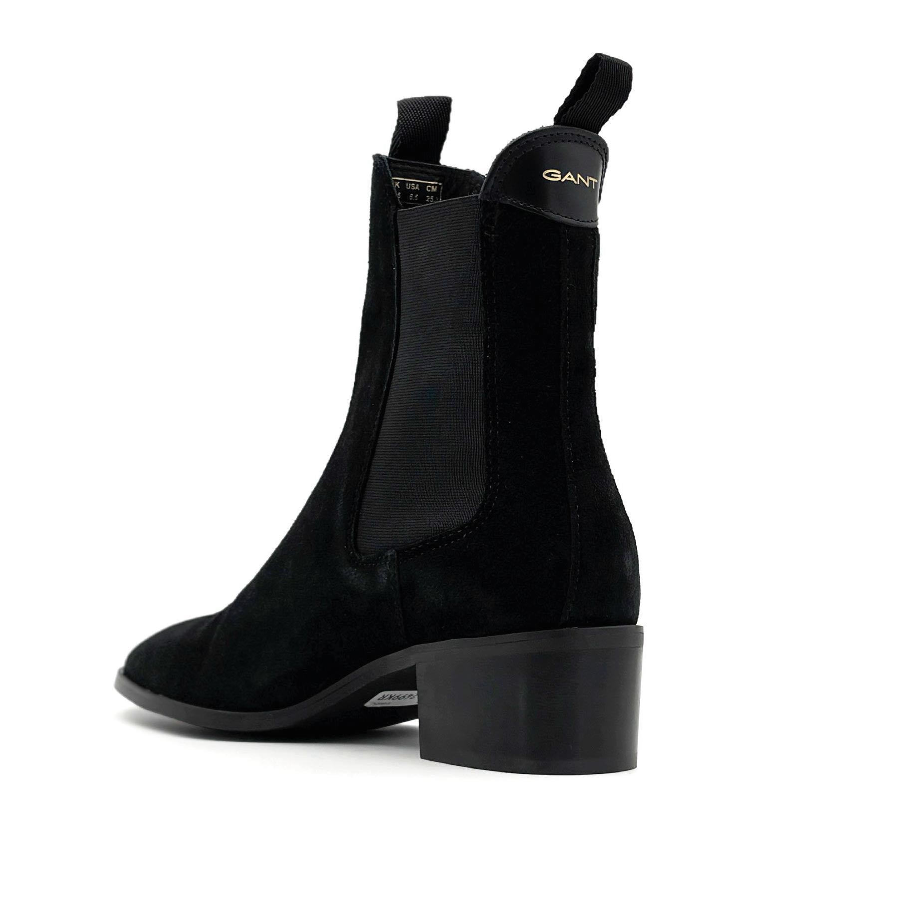 St Broomly Chelsea Boot Black Suede