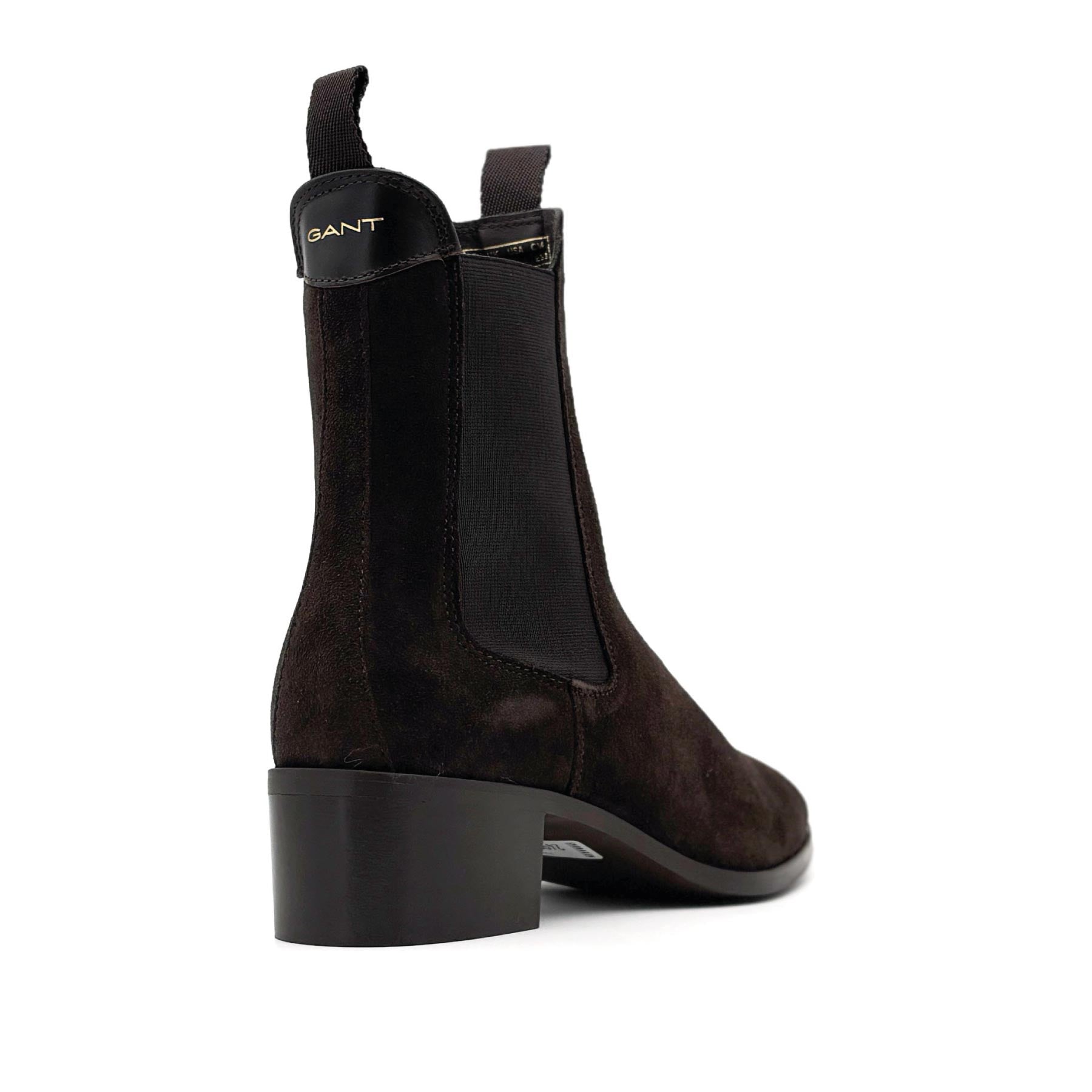 St Broomly Chelsea Boot Dark Brown Suede