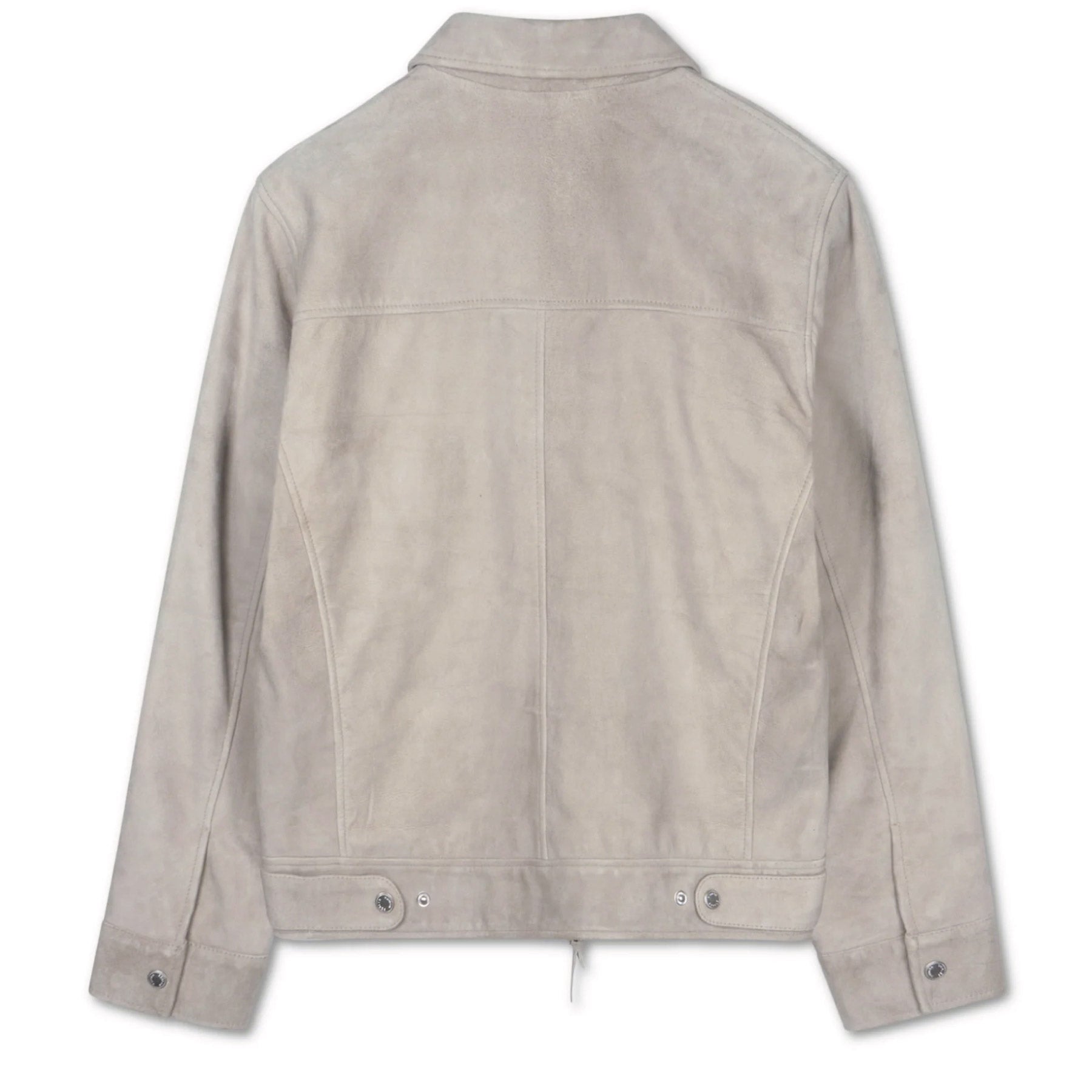 Elijah Suede Jacket Light Beige