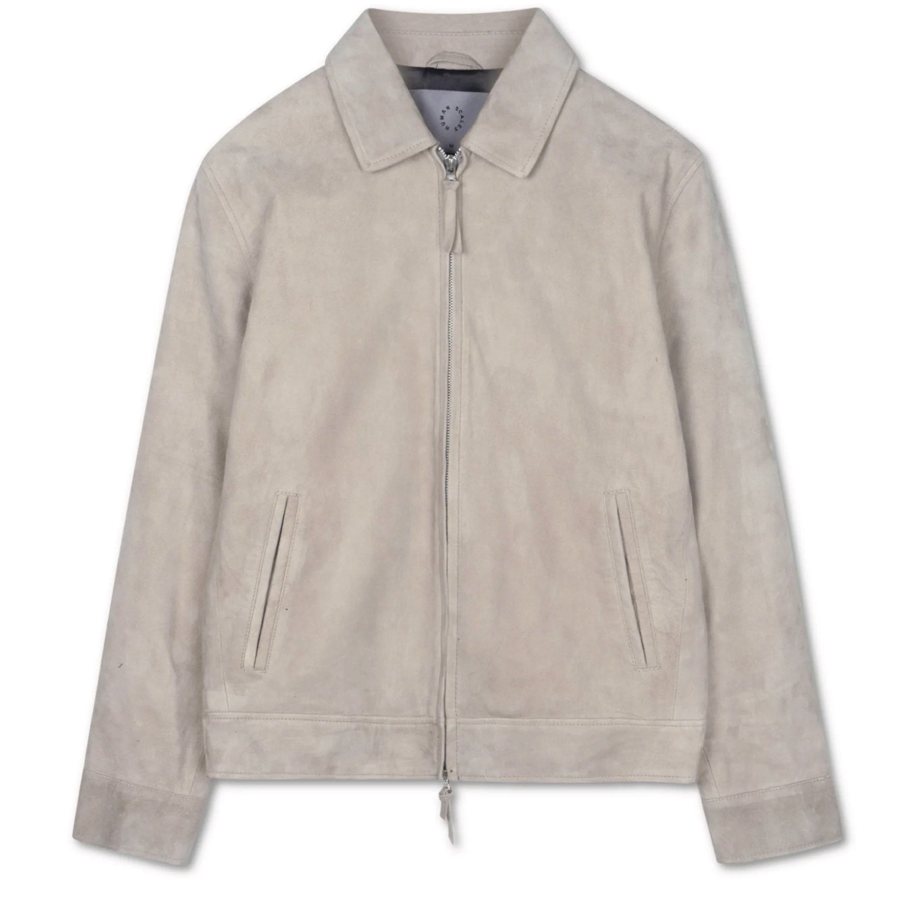 Elijah Suede Jacket Light Beige