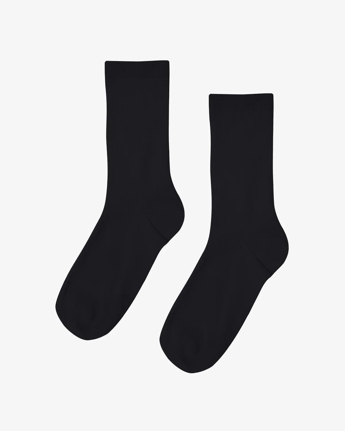 Women Classic Organic Sock Deep Black