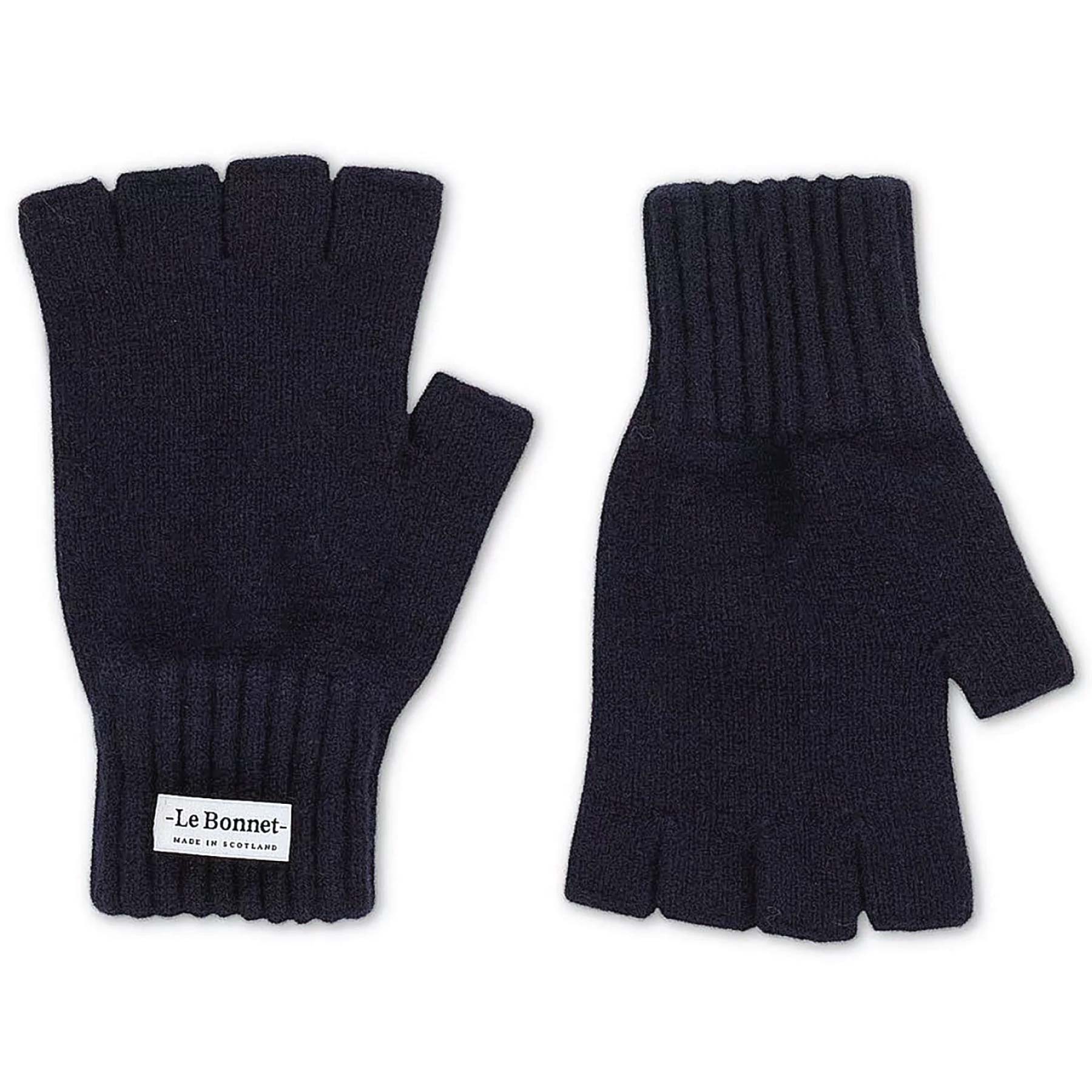 Gloves Fingerless Midnight