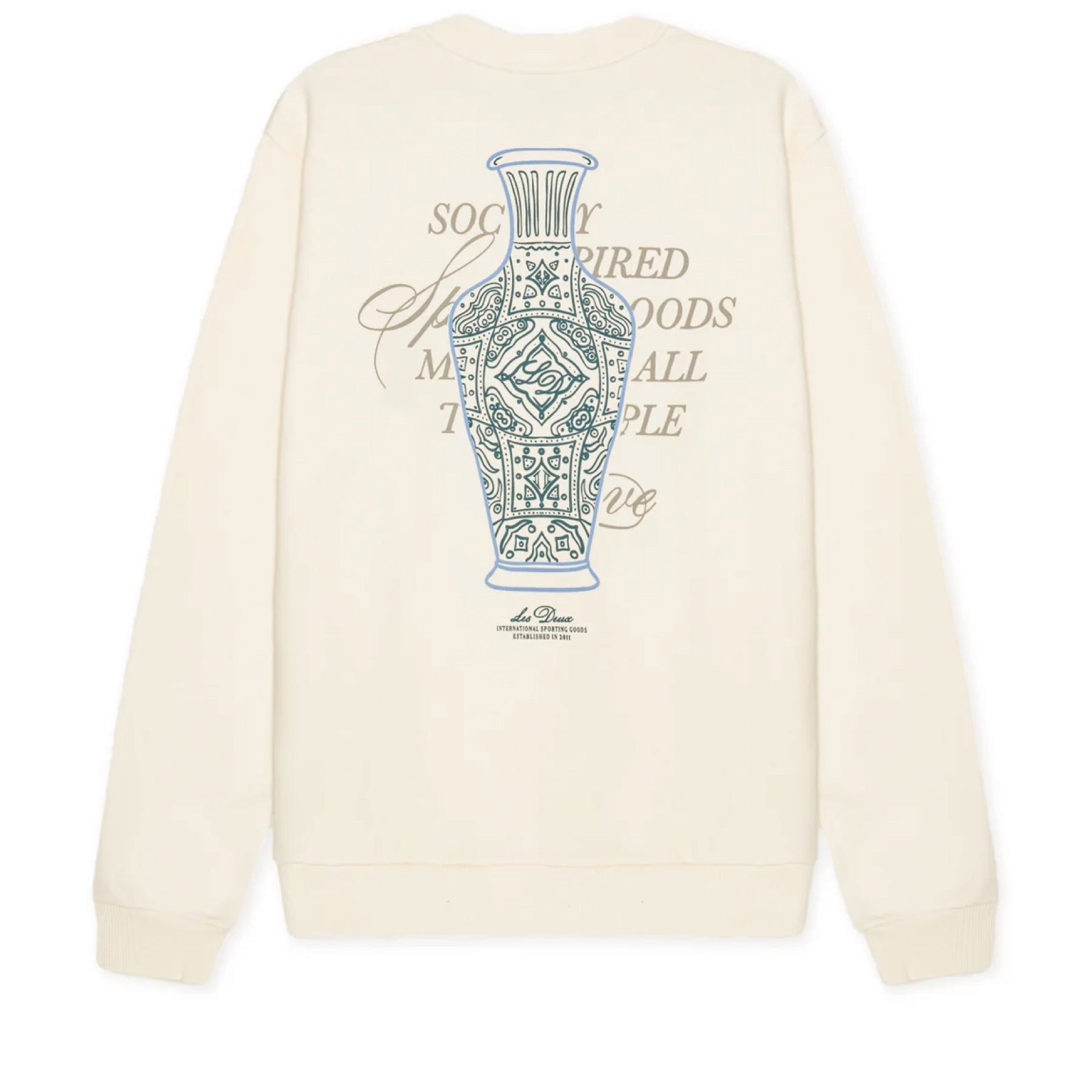 Ben Faience Sweatshirt Eggnog White