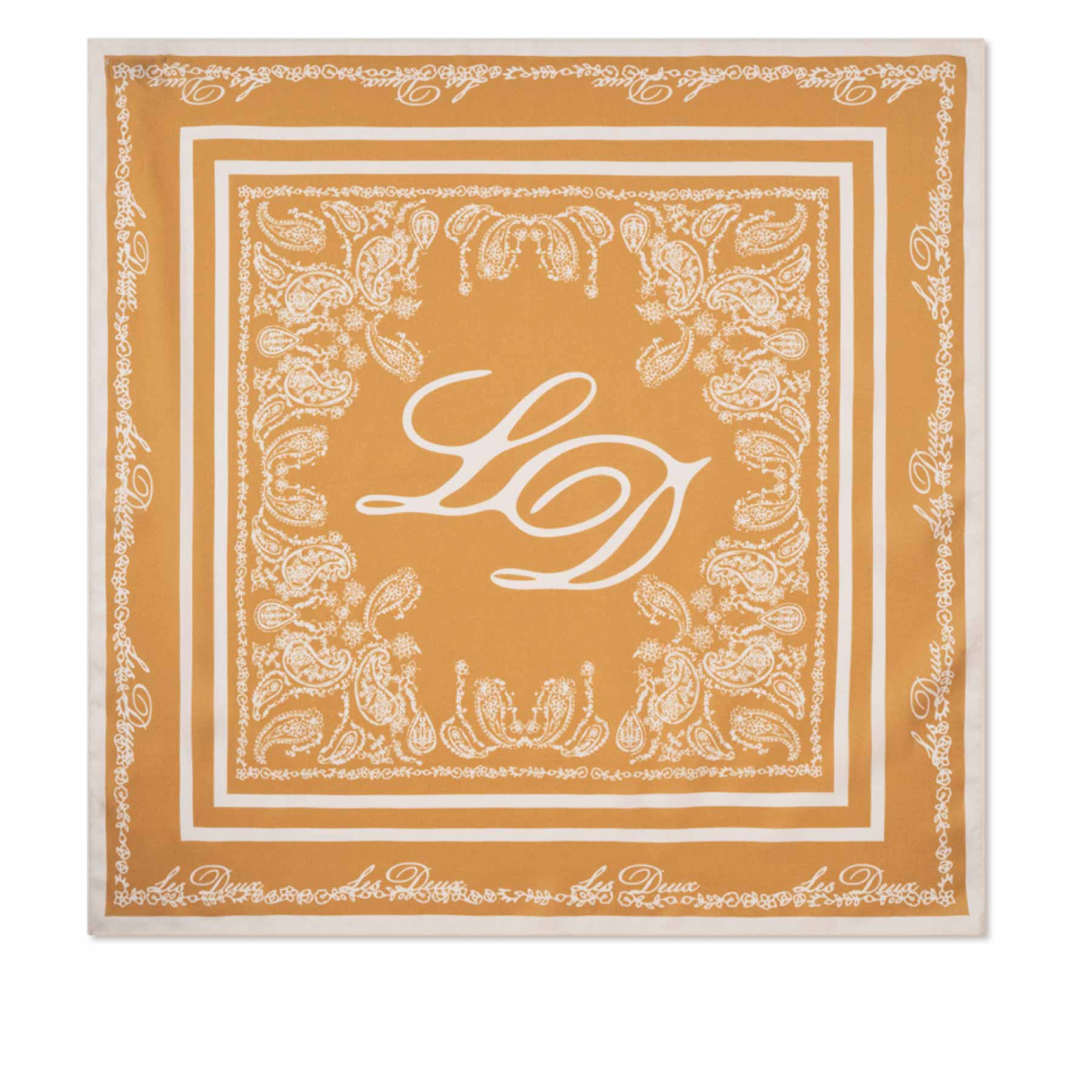 LD Paisley Neckerchief Golden Yellow
