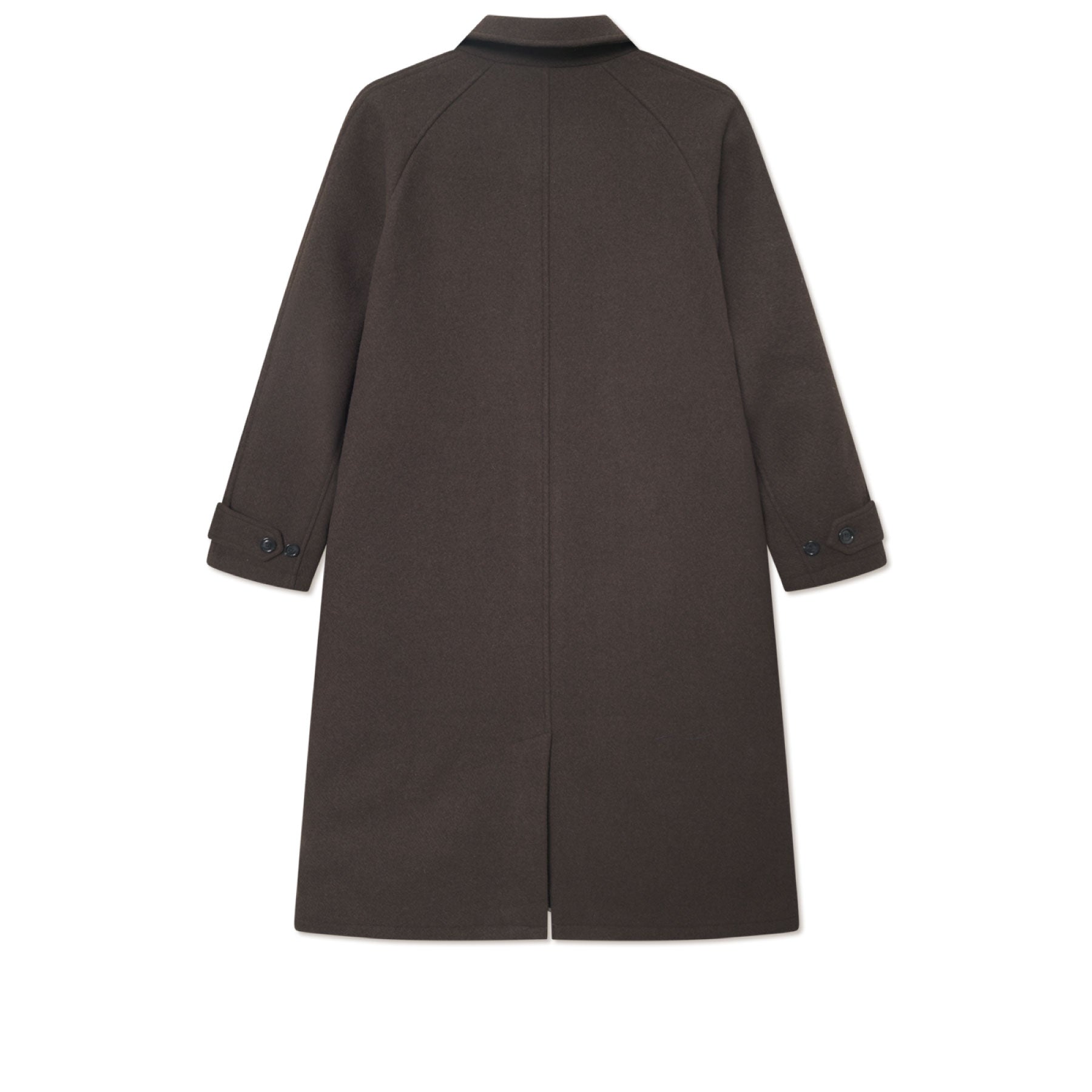 Michael Solid Wool Coat Delicioso