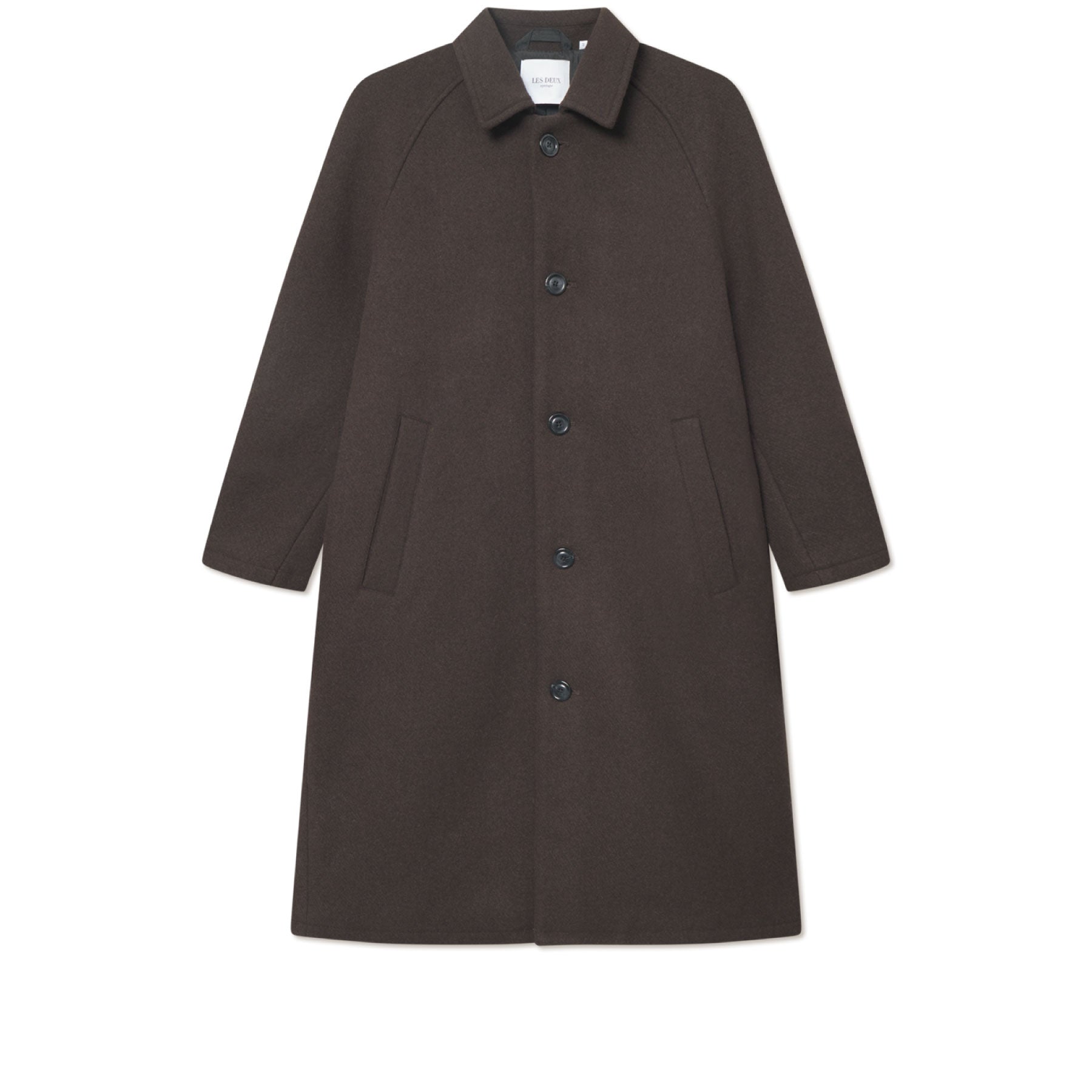 Michael Solid Wool Coat Delicioso