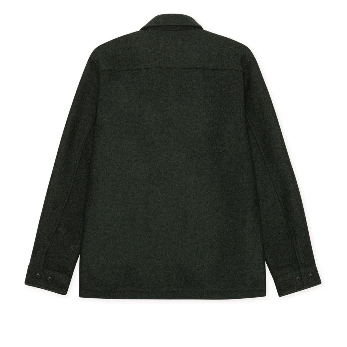 Wool Overshirt Rosin Green